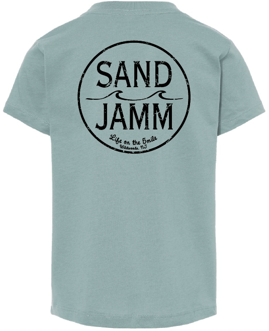 TODDLER TEE - DUSTY BLUE