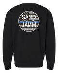 BLUE LINE CREW - BLACK