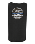 BLUE LINE TANK - BLACK