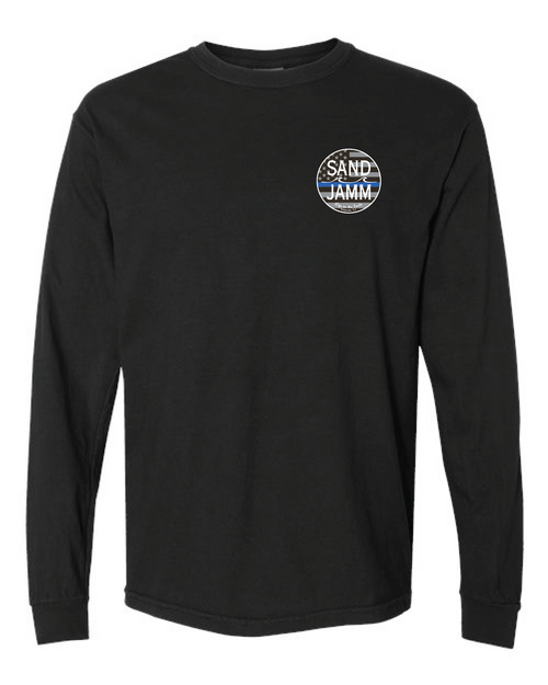 BLUE LINE LS - BLACK