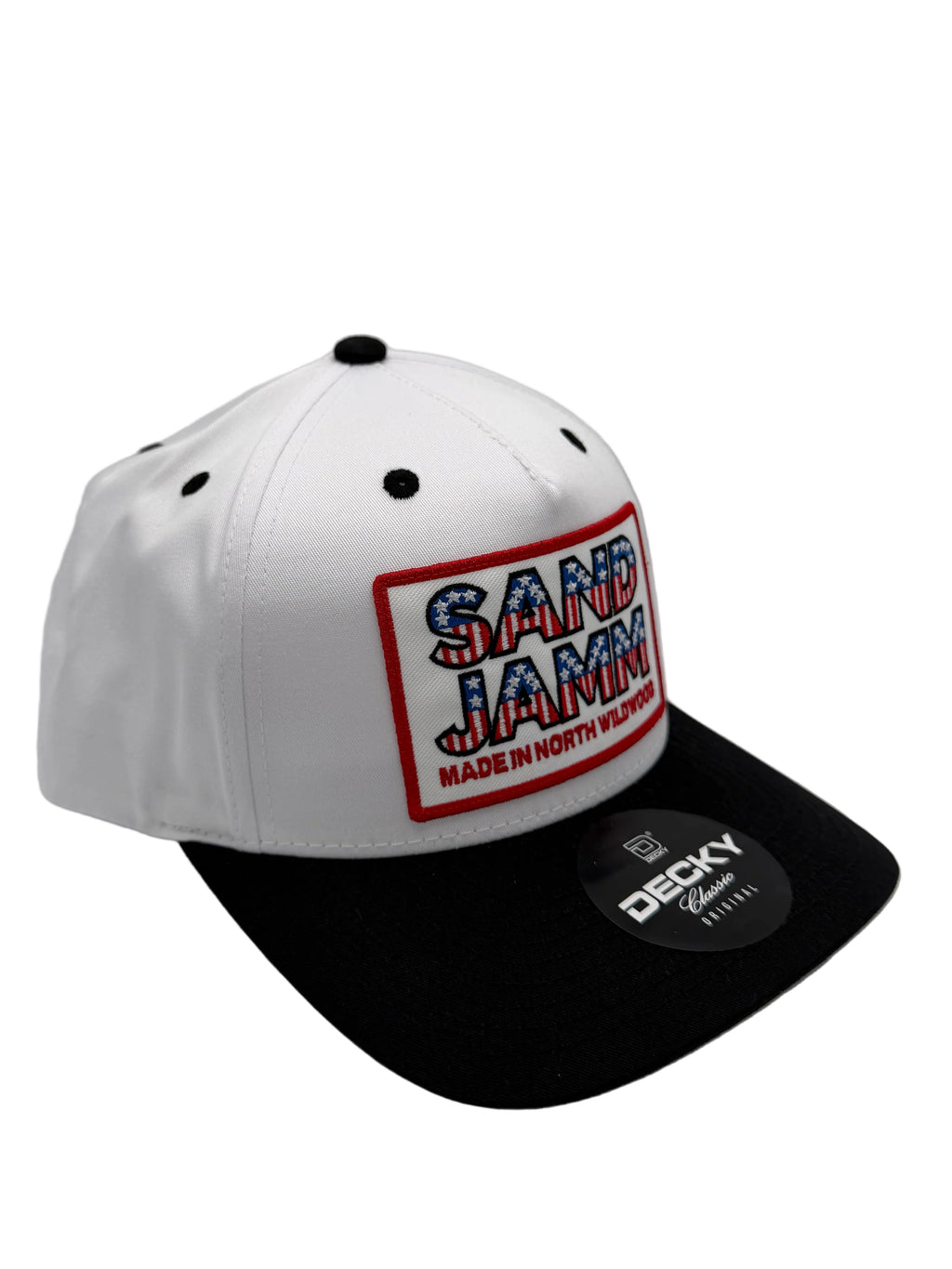 SJ PATRIOT- WHITE/BLK
