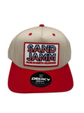 SJ PATRIOT- STONE/RED