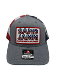 SJ PATRIOT- HTR GREY STARS