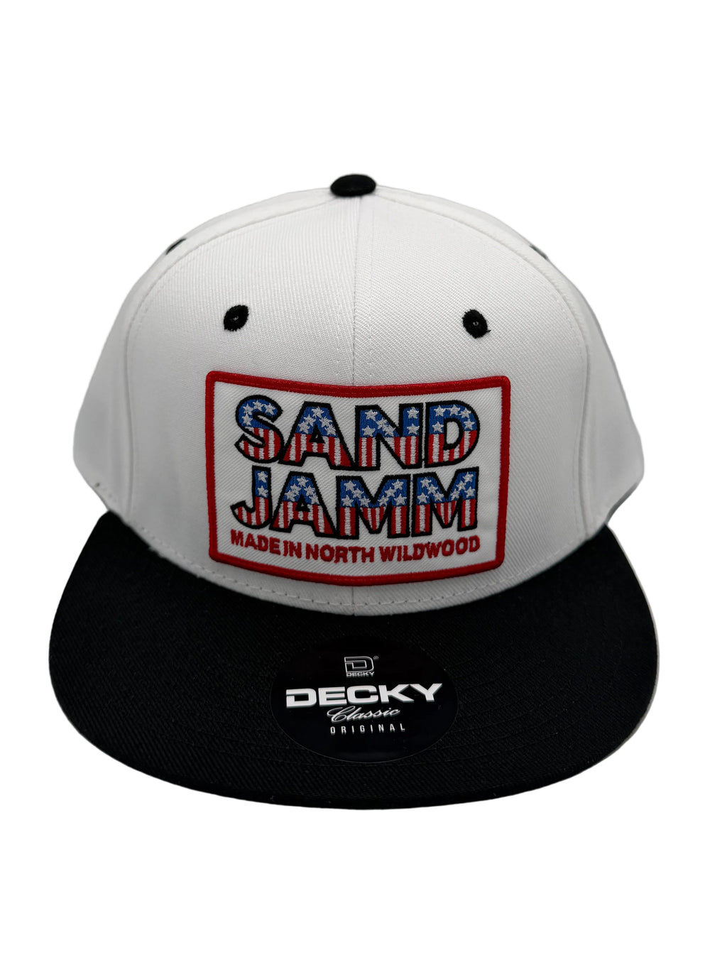 SJ PATRIOT- WHITE/BLK
