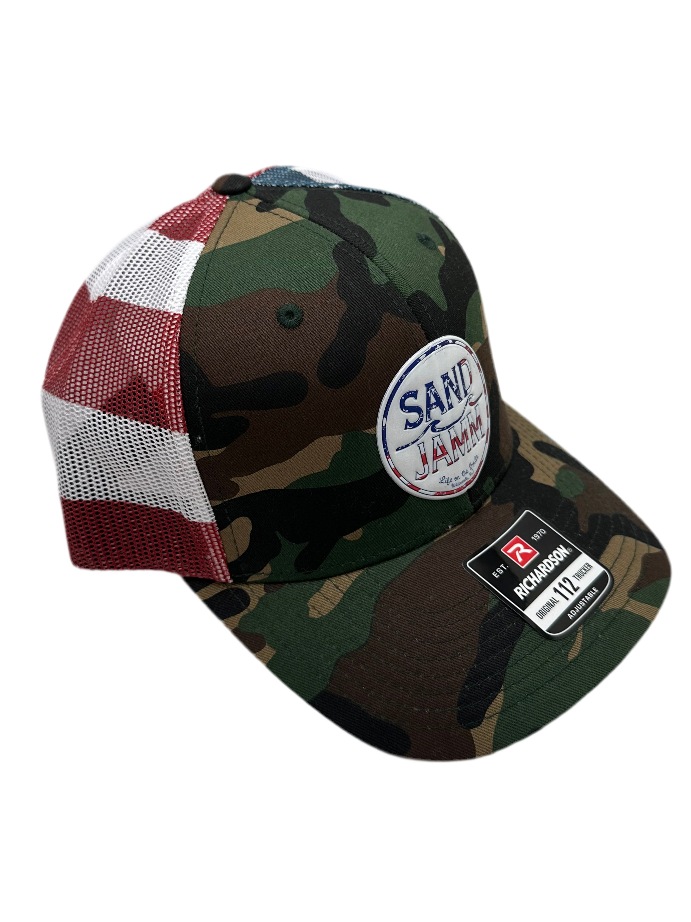 USA - GRN CAMO - FLAG