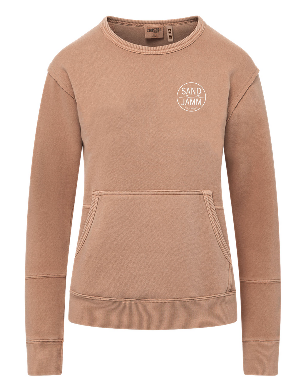 LADIES COASTAL CREW - SAND