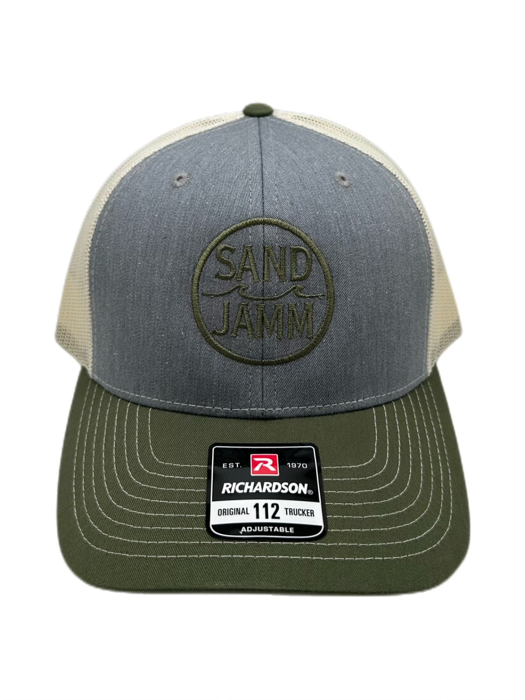 SJ TRUCKER-GRY/GRN