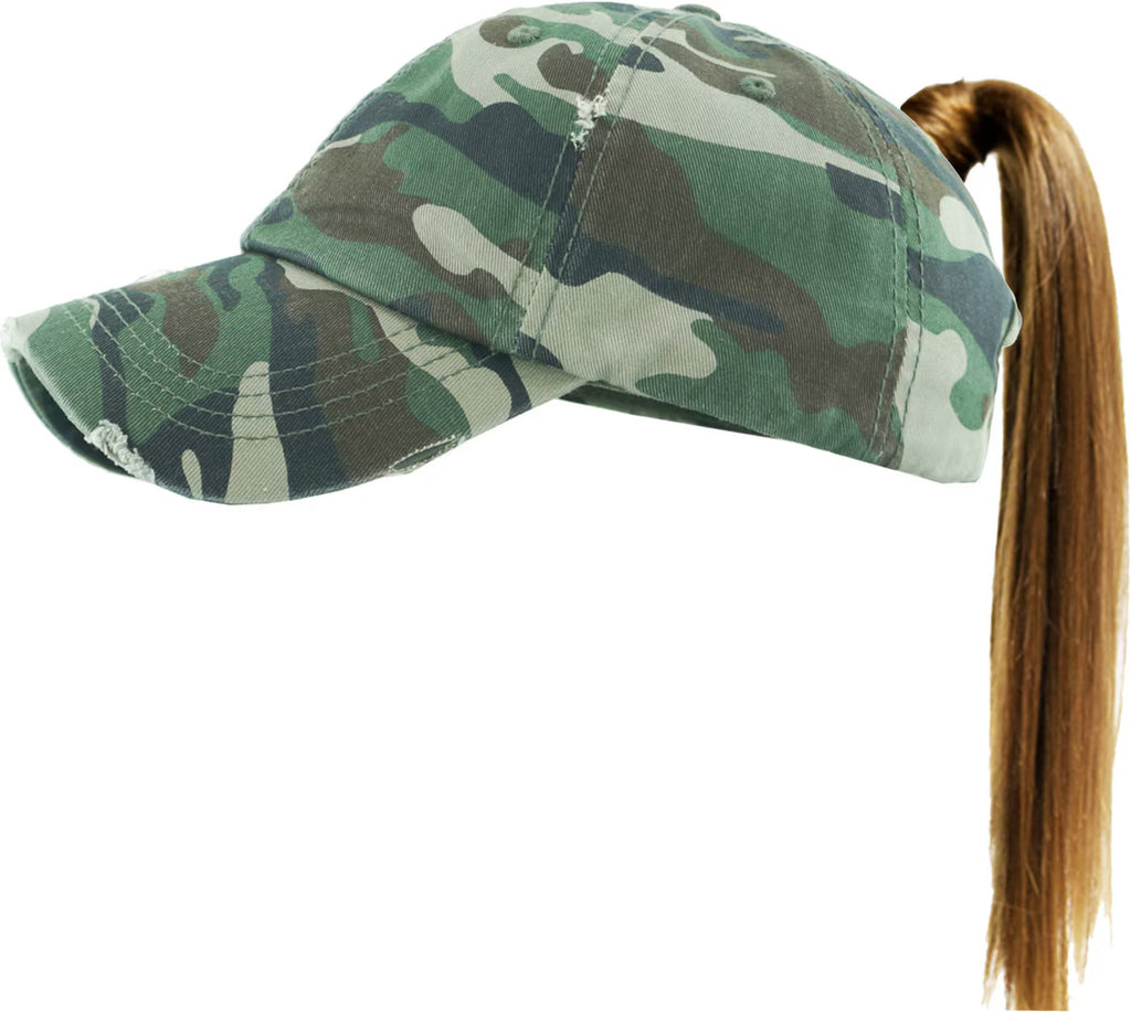 SJ PONYTAIL-CAMO