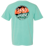 TEAL WAVES TEE - MINT