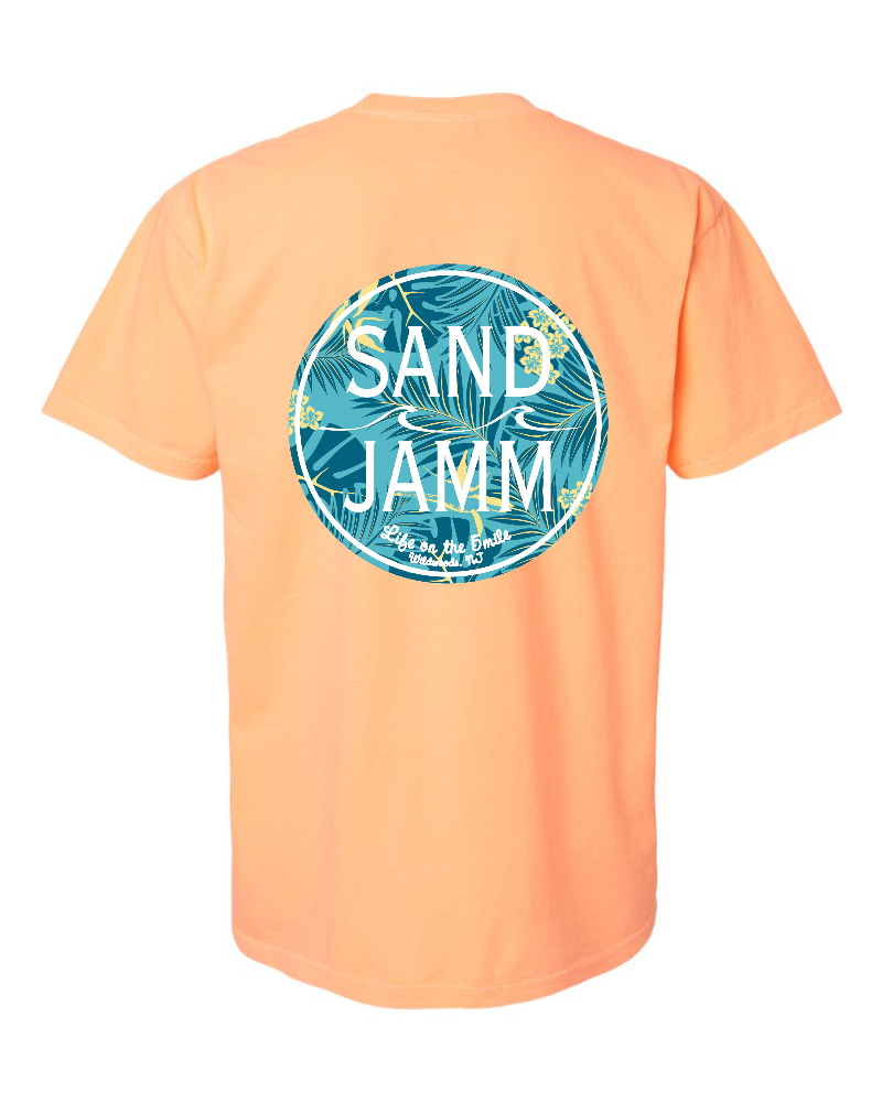 COASTAL PALM - NEON CANTALOUPE