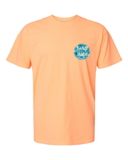 COASTAL PALM - NEON CANTALOUPE