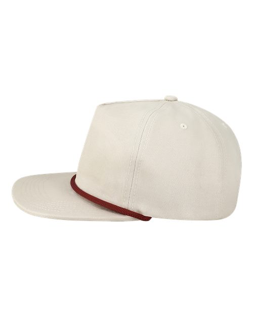 SJ HAT-CREAM/MAROON