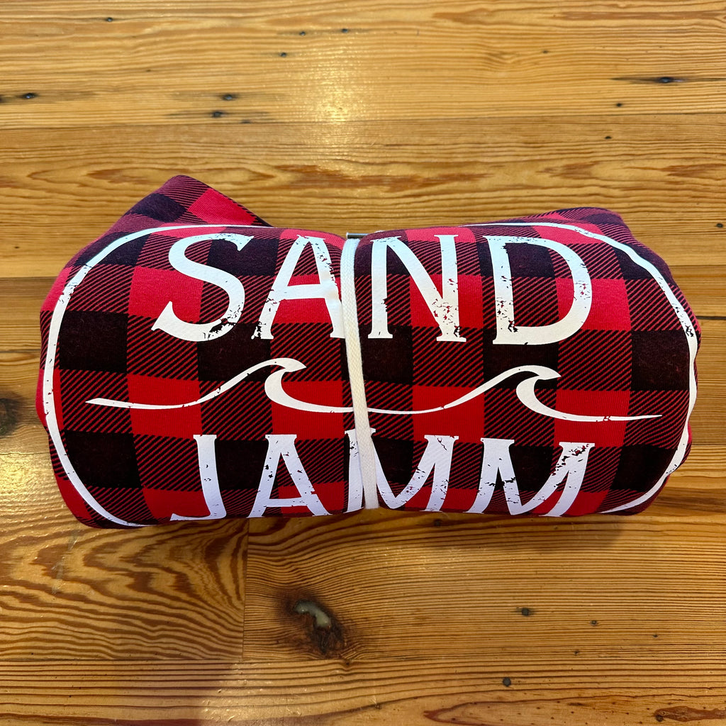 SJ BLANKET - RED PLAID