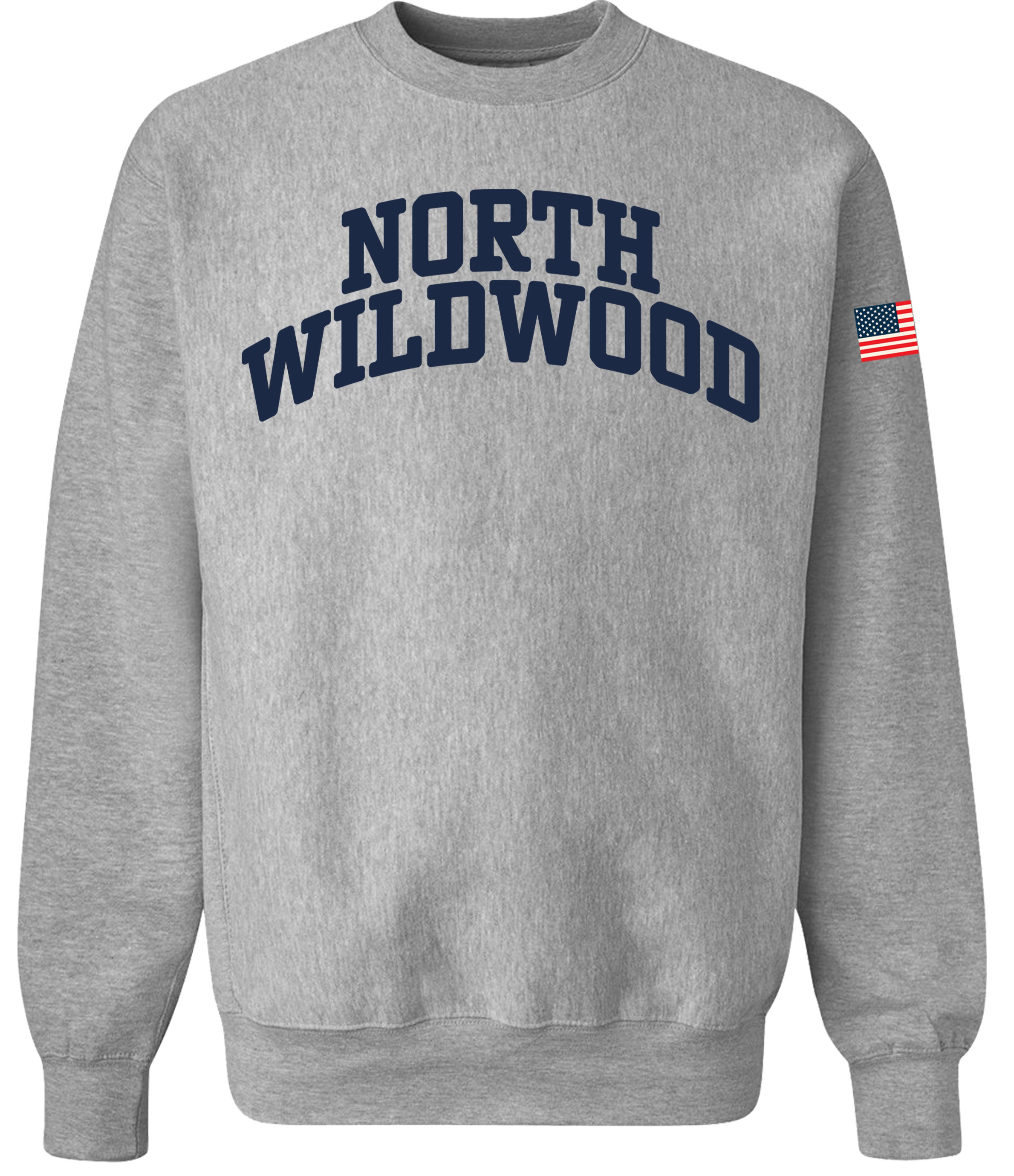 NW Appliqué CREW-GREY