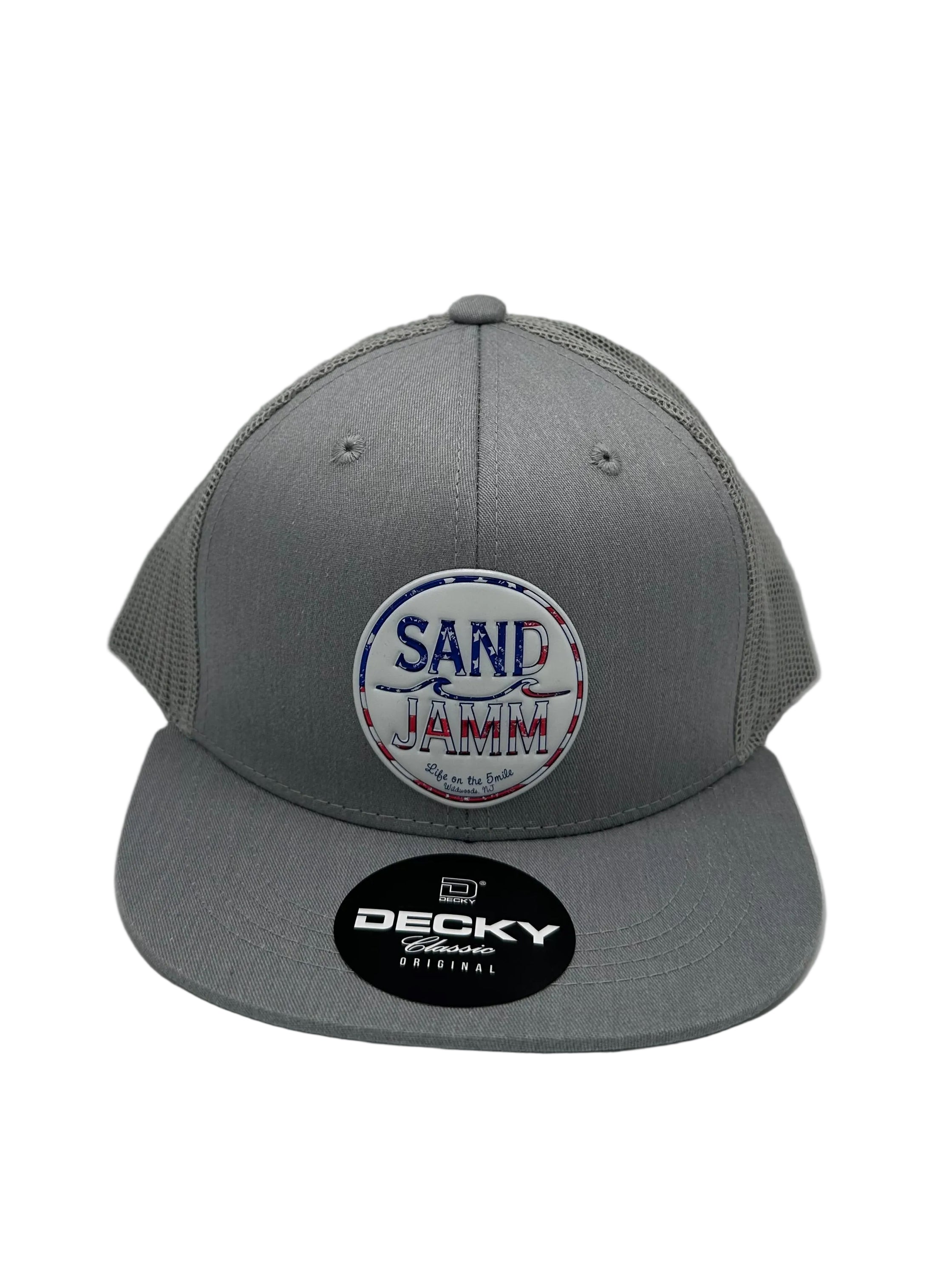 KIDS HAT-USA HTR.GREY