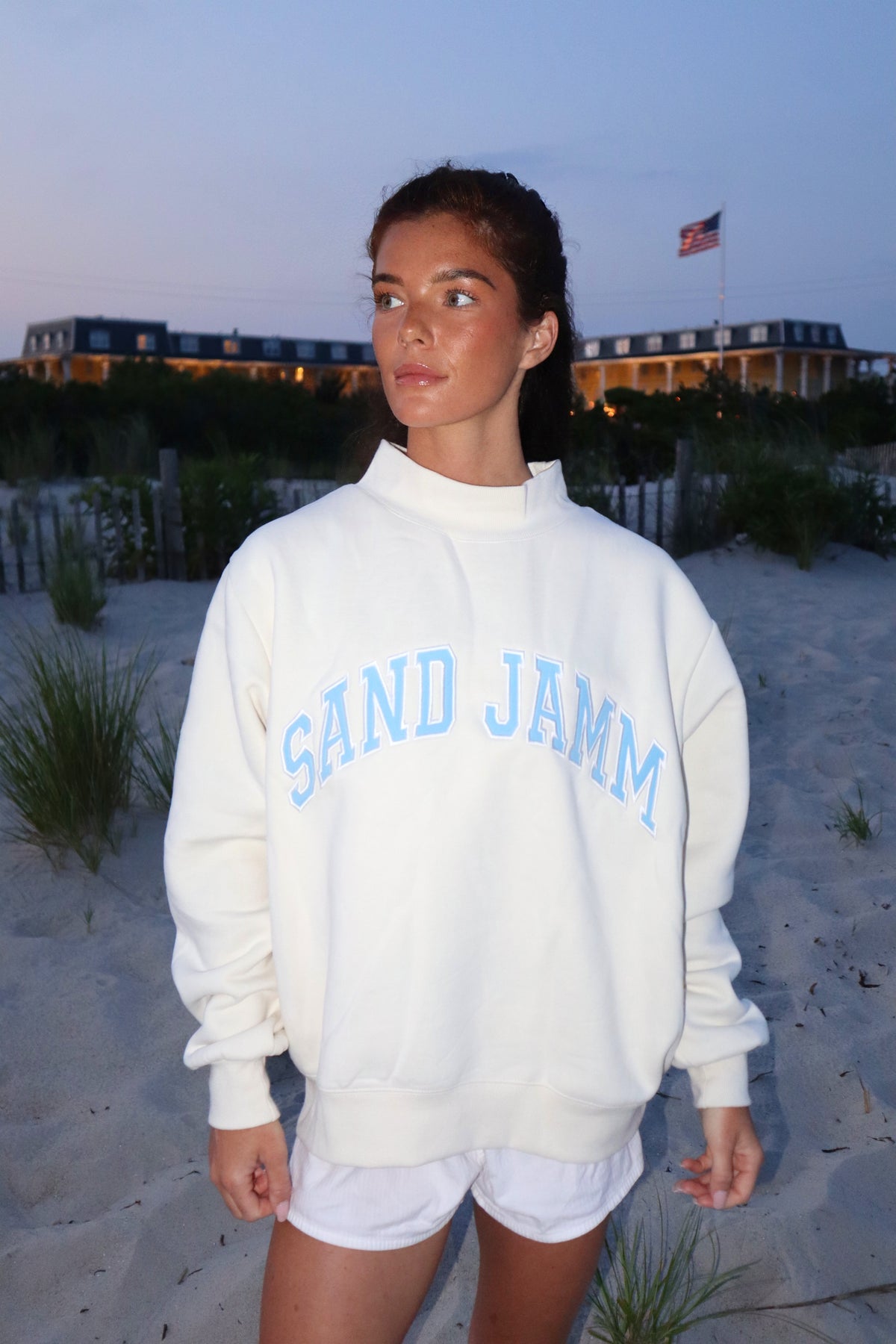 THE PEARL MOCK NECK