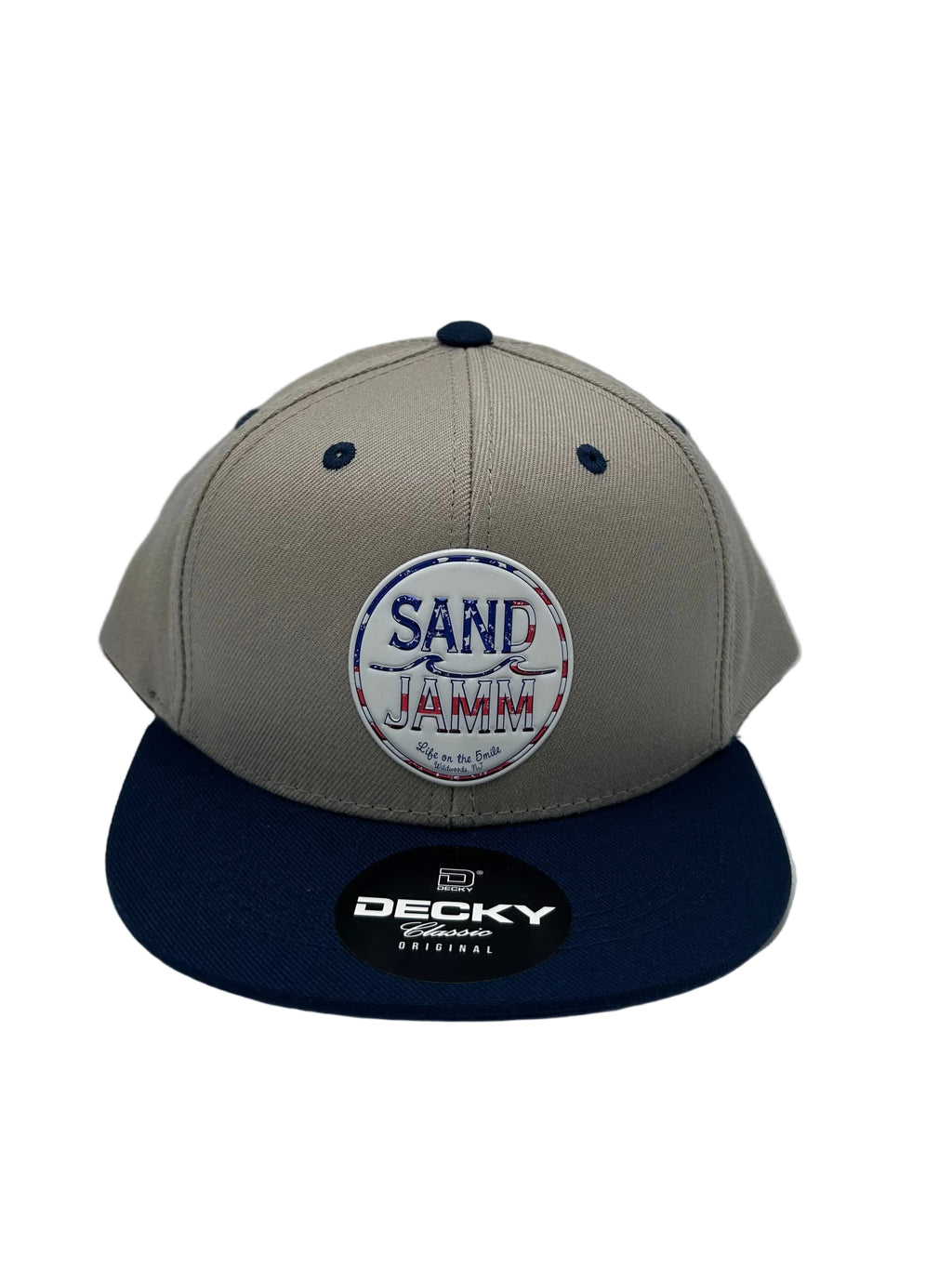 KIDS HAT-USA GREY/NVY