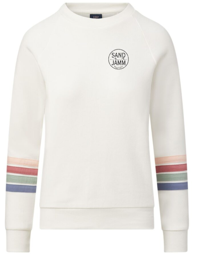 SJ STRIPE CREW - IVORY