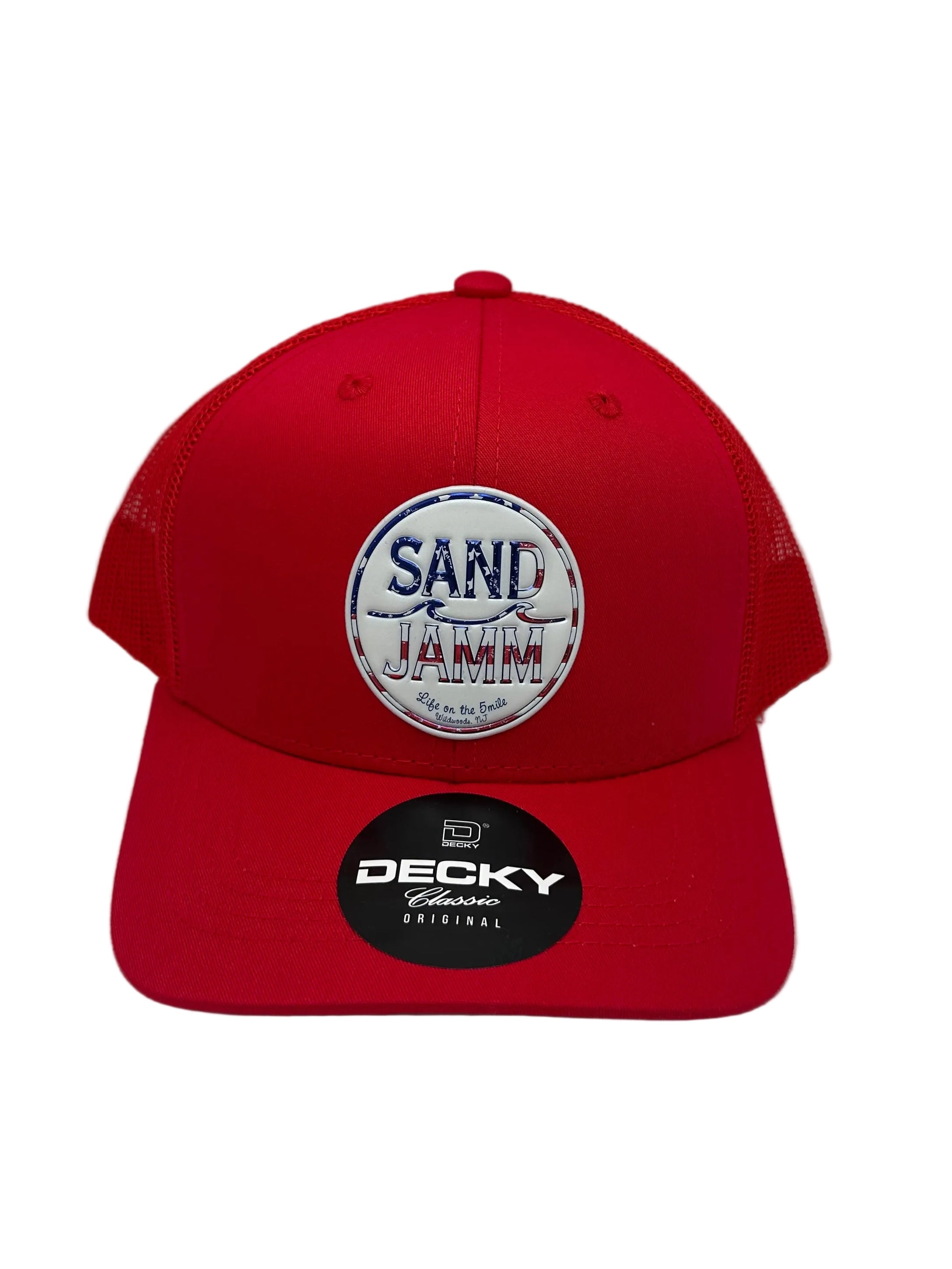 KIDS HAT-USA RED