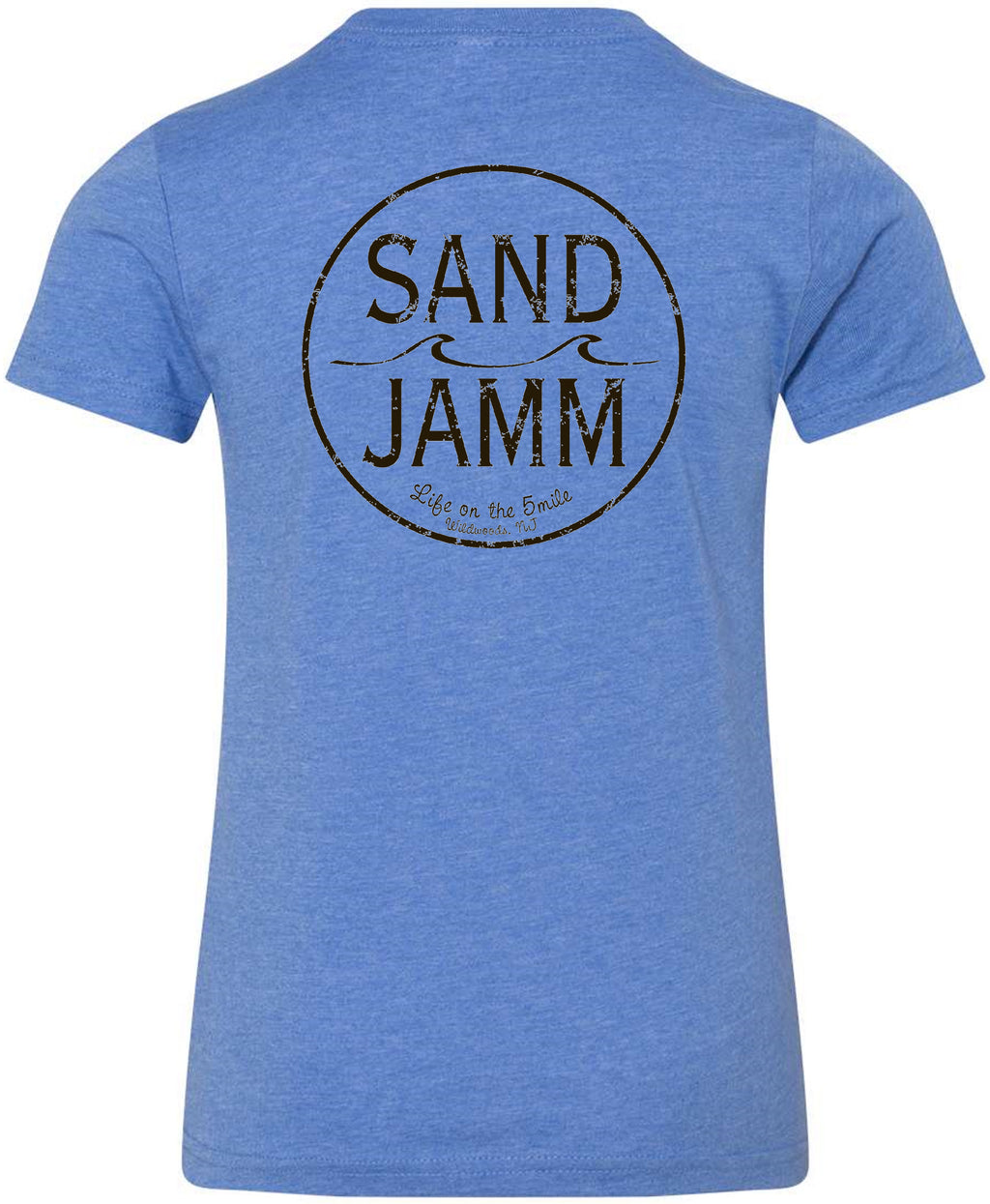 SJ KIDS TEE-HTR COLUMBIA BLUE