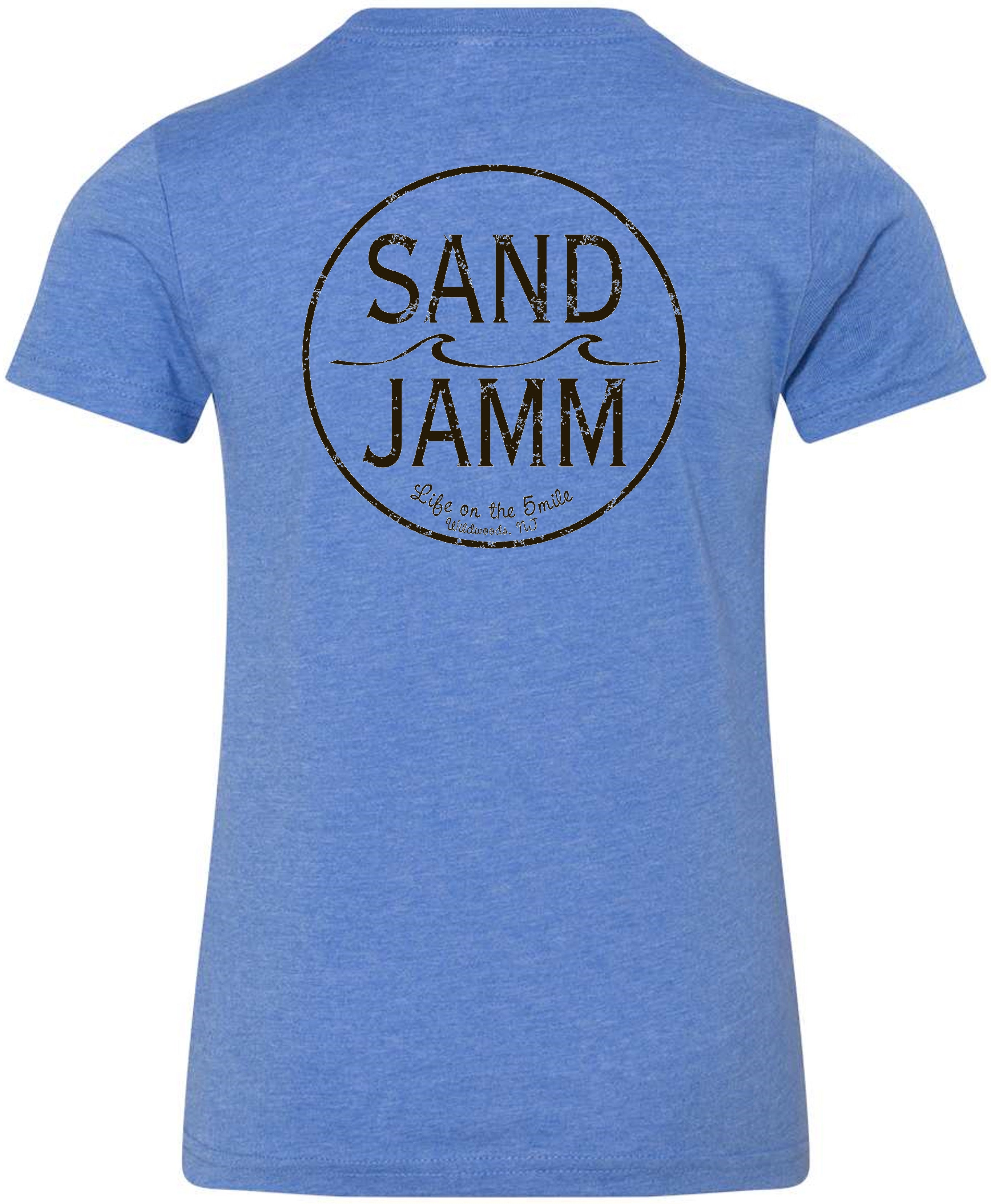 SJ KIDS TEE-HTR COLUMBIA BLUE