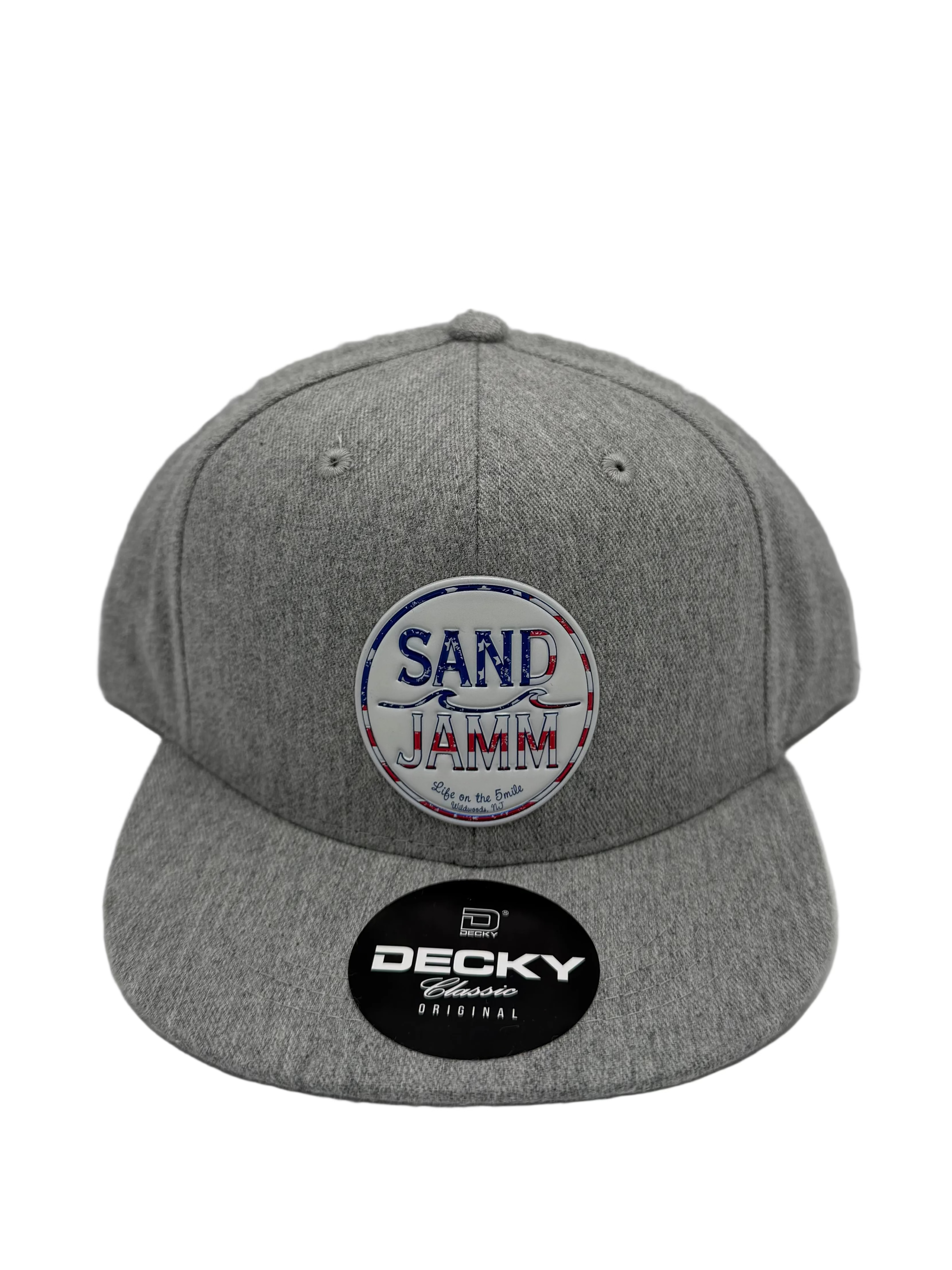 KIDS HAT-USA HTR.GREY
