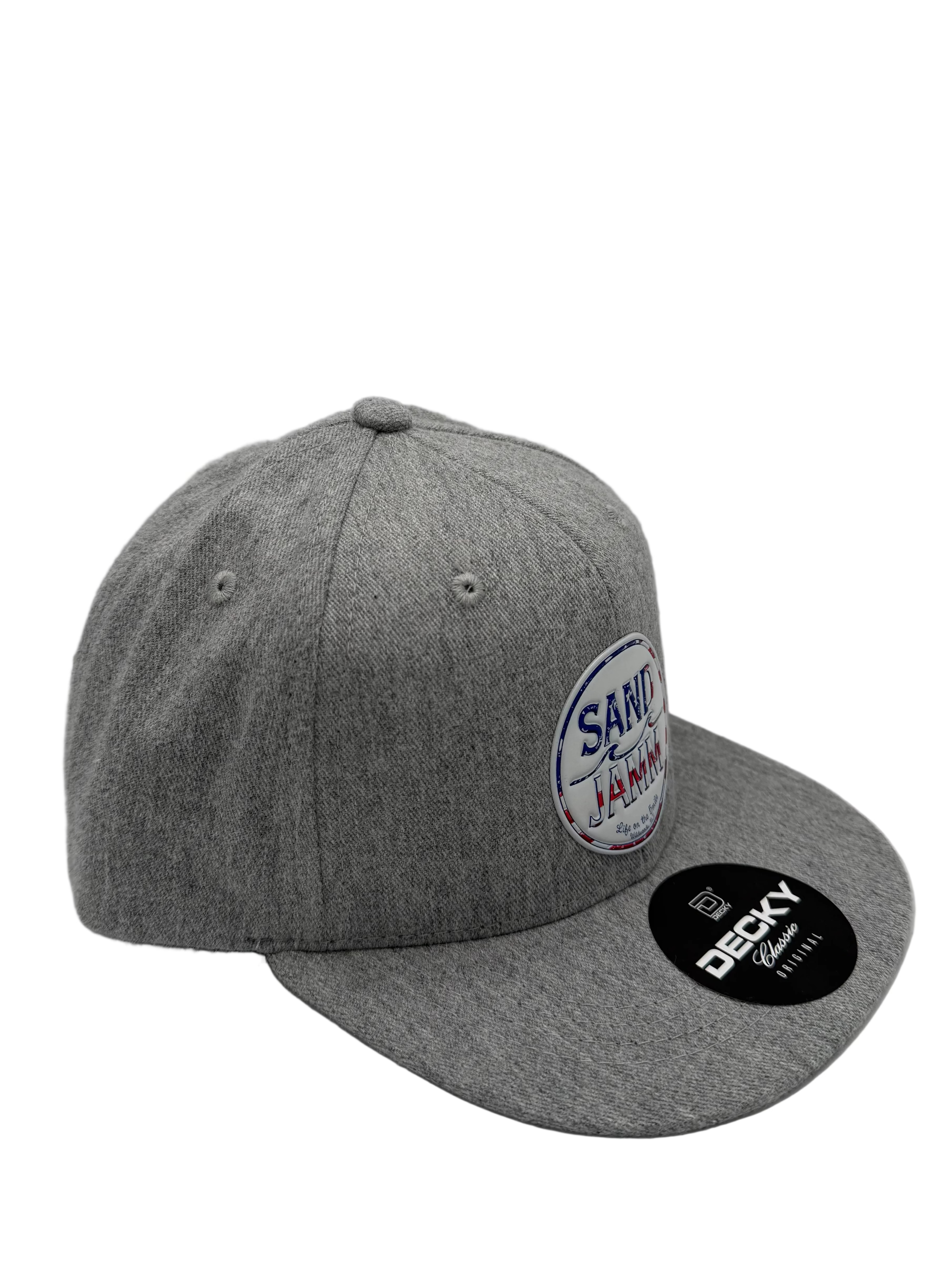 KIDS HAT-USA HTR.GREY