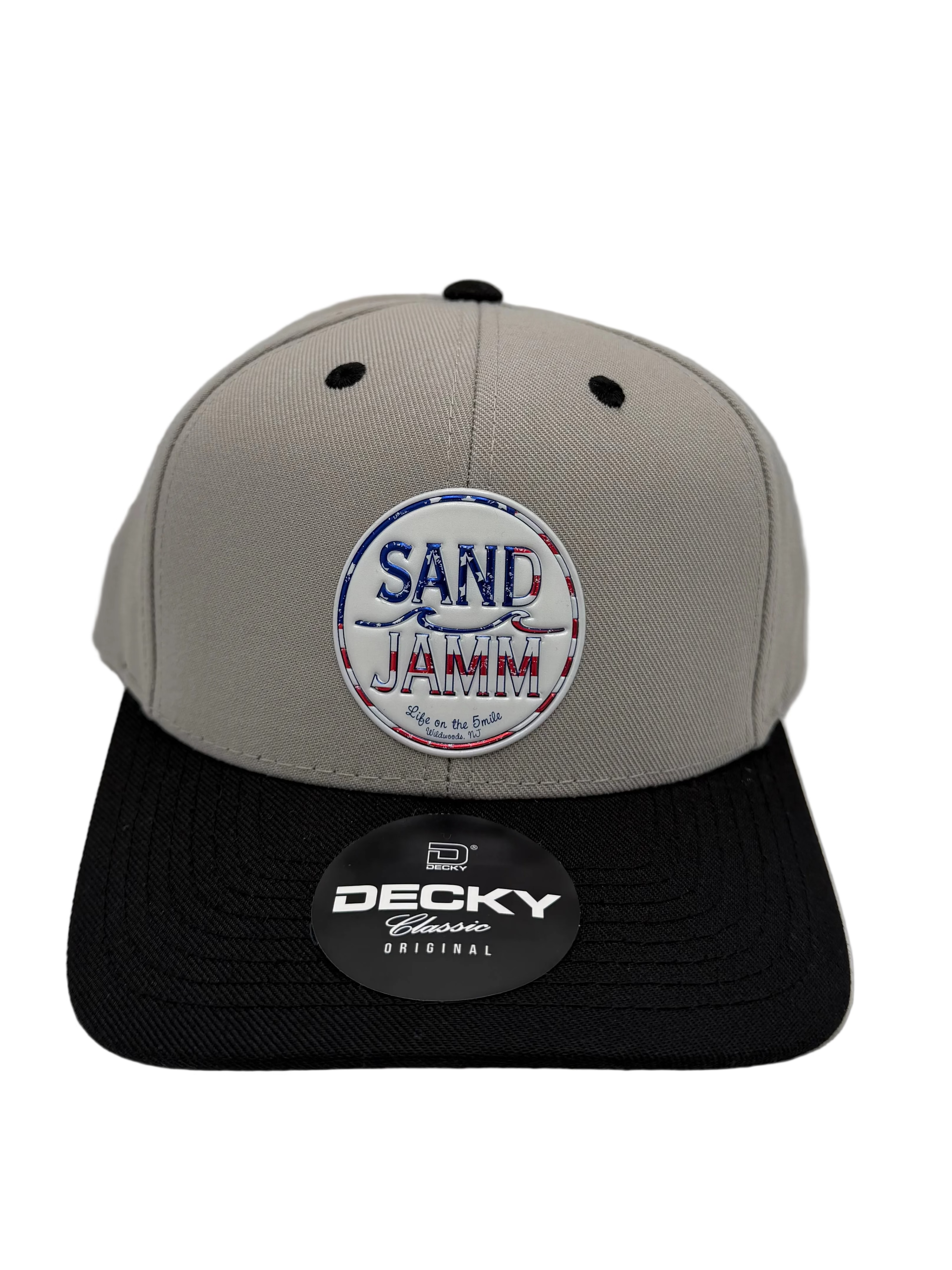 SJ HAT/USA-GREY/BLK