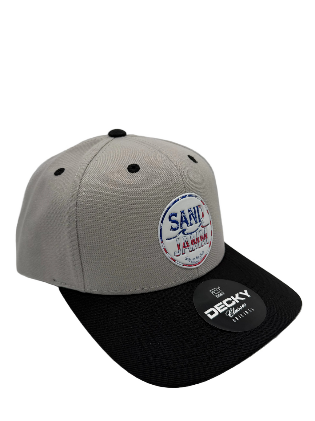 SJ HAT/USA-GREY/BLK