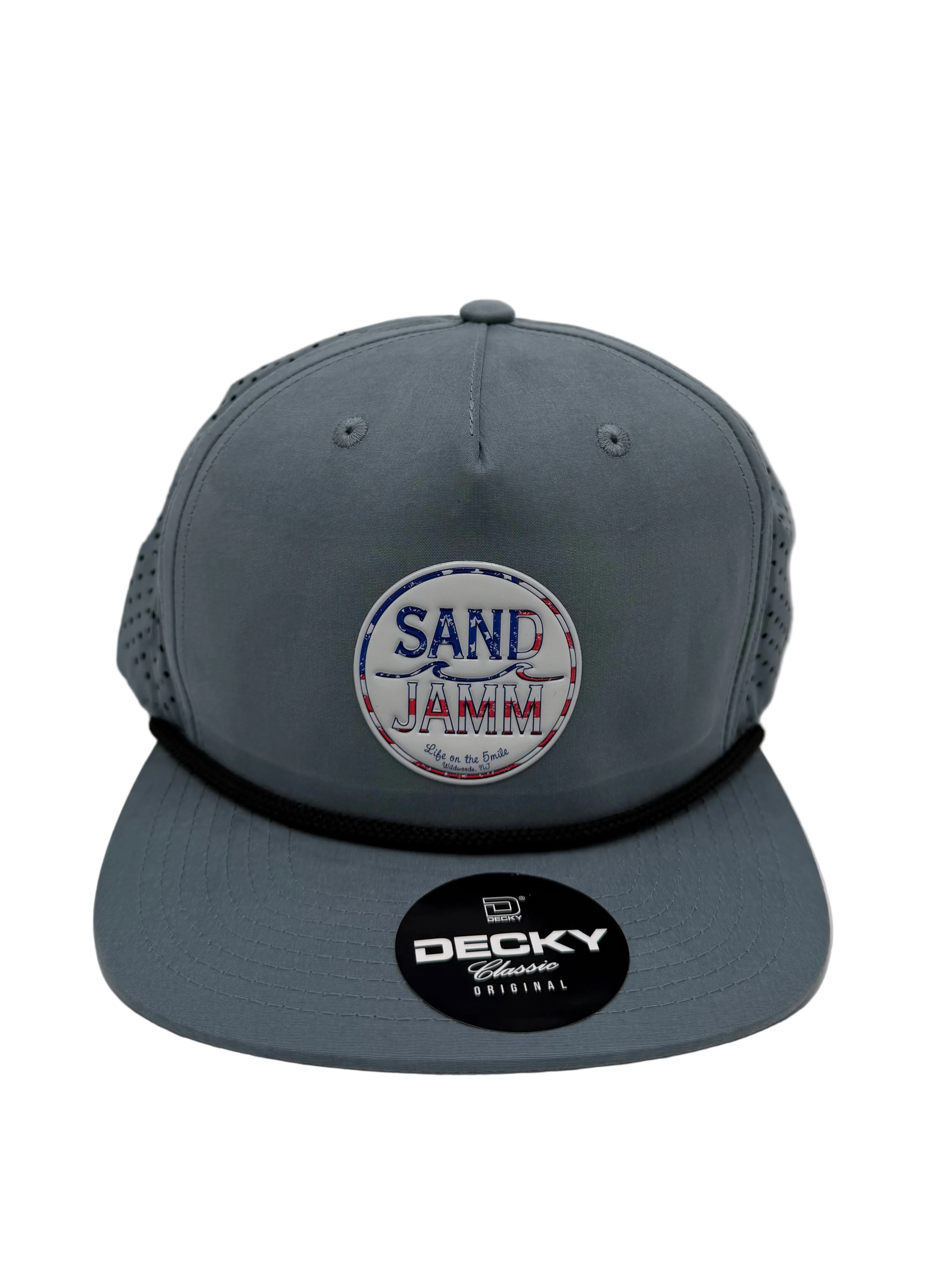 SJ HAT/USA-SKY/BLACK