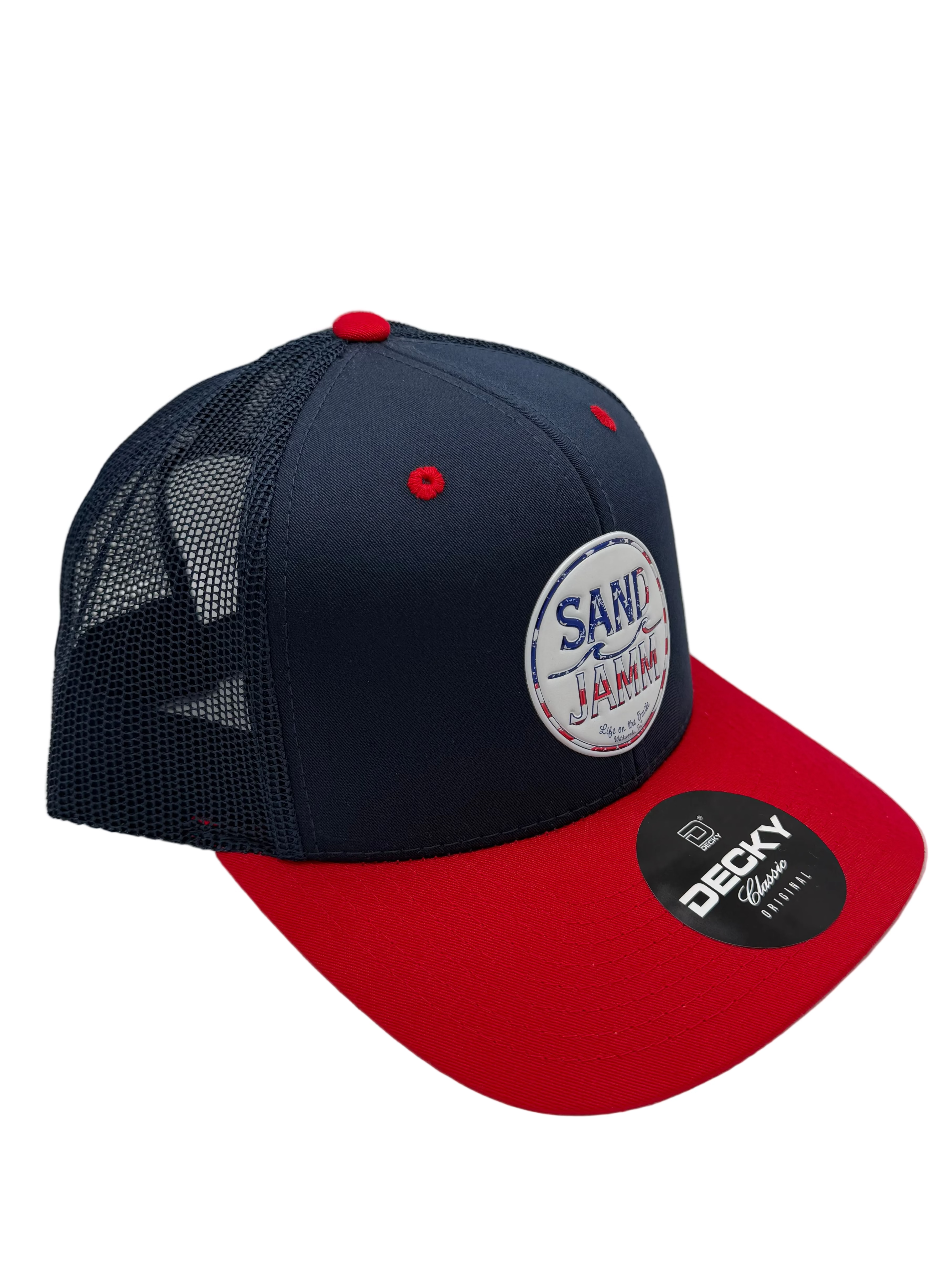 SJ USA - NAVY/RED