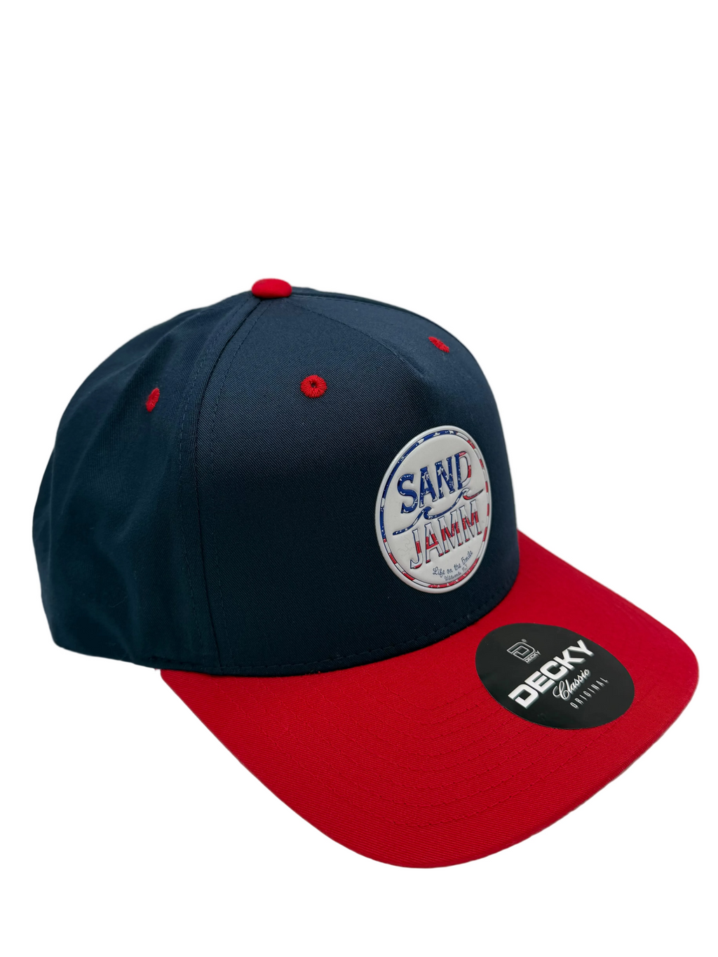 SJ USA - NAVY/RED