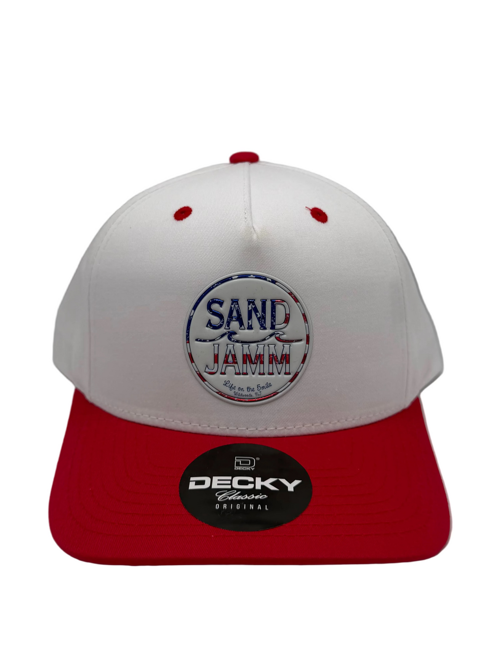 SJ USA- WHITE/RED