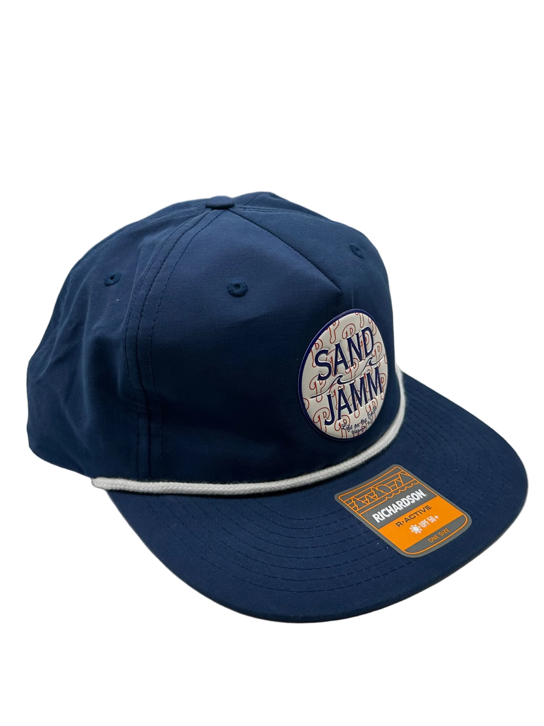 SJ PHILS- GRAM- NAVY/WHT