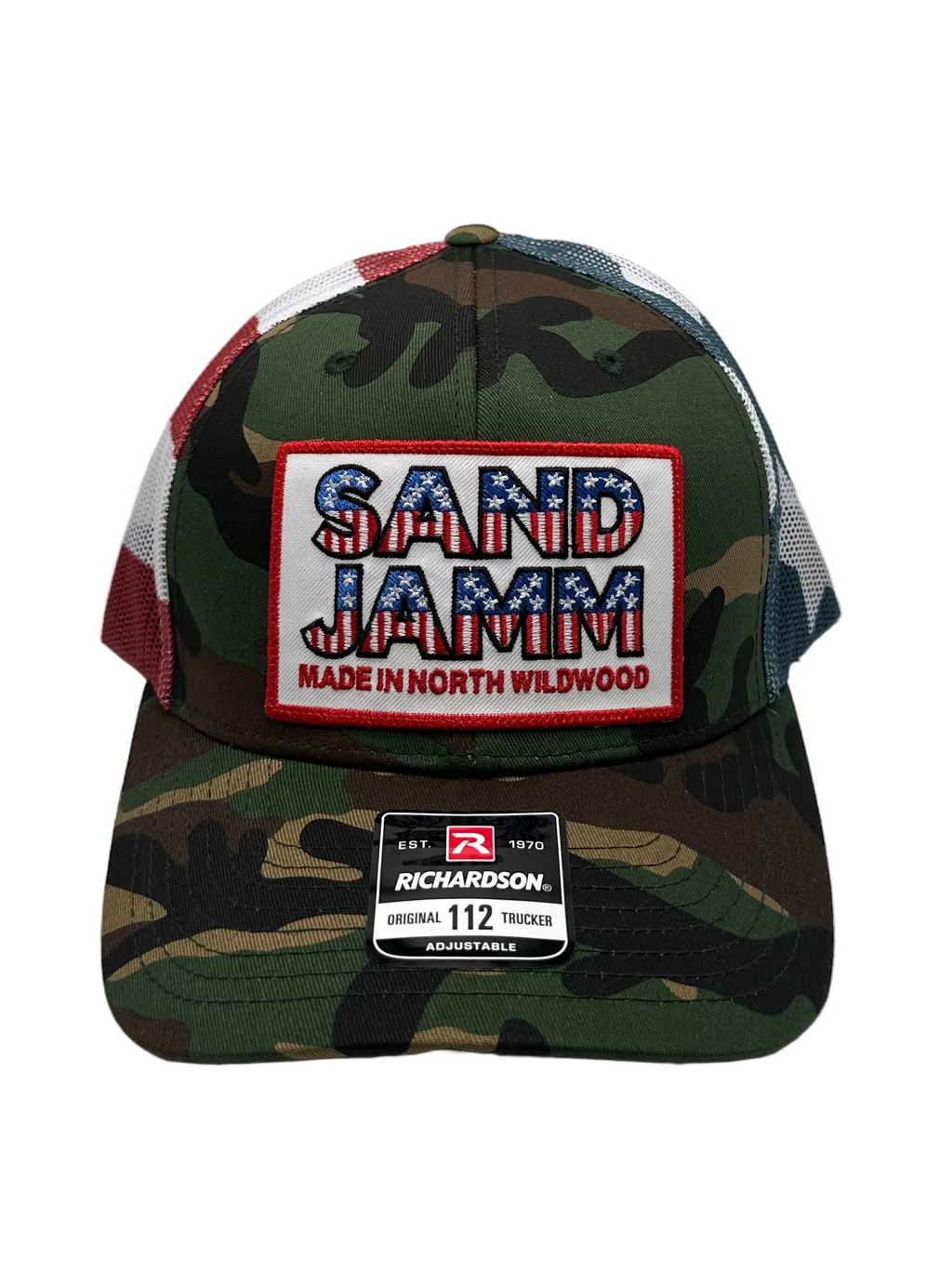 SJ PATRIOT-GRN CAMO/STARS