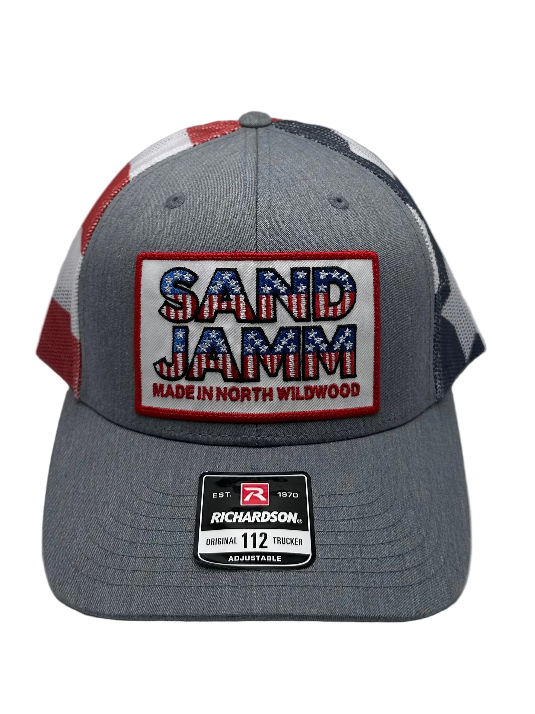 SJ PATRIOT-HTR GREY/STARS