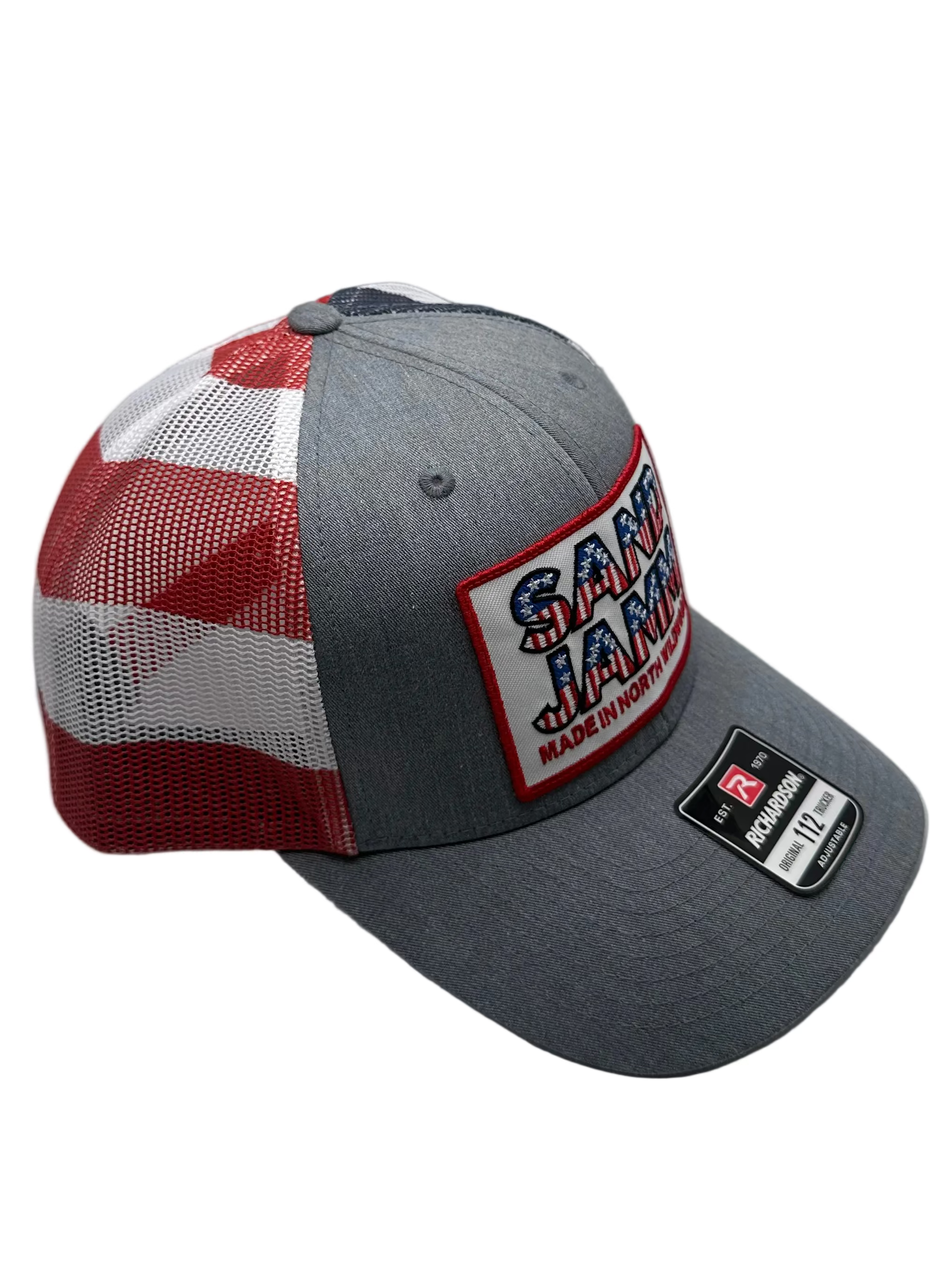 SJ PATRIOT-HTR GREY/STARS