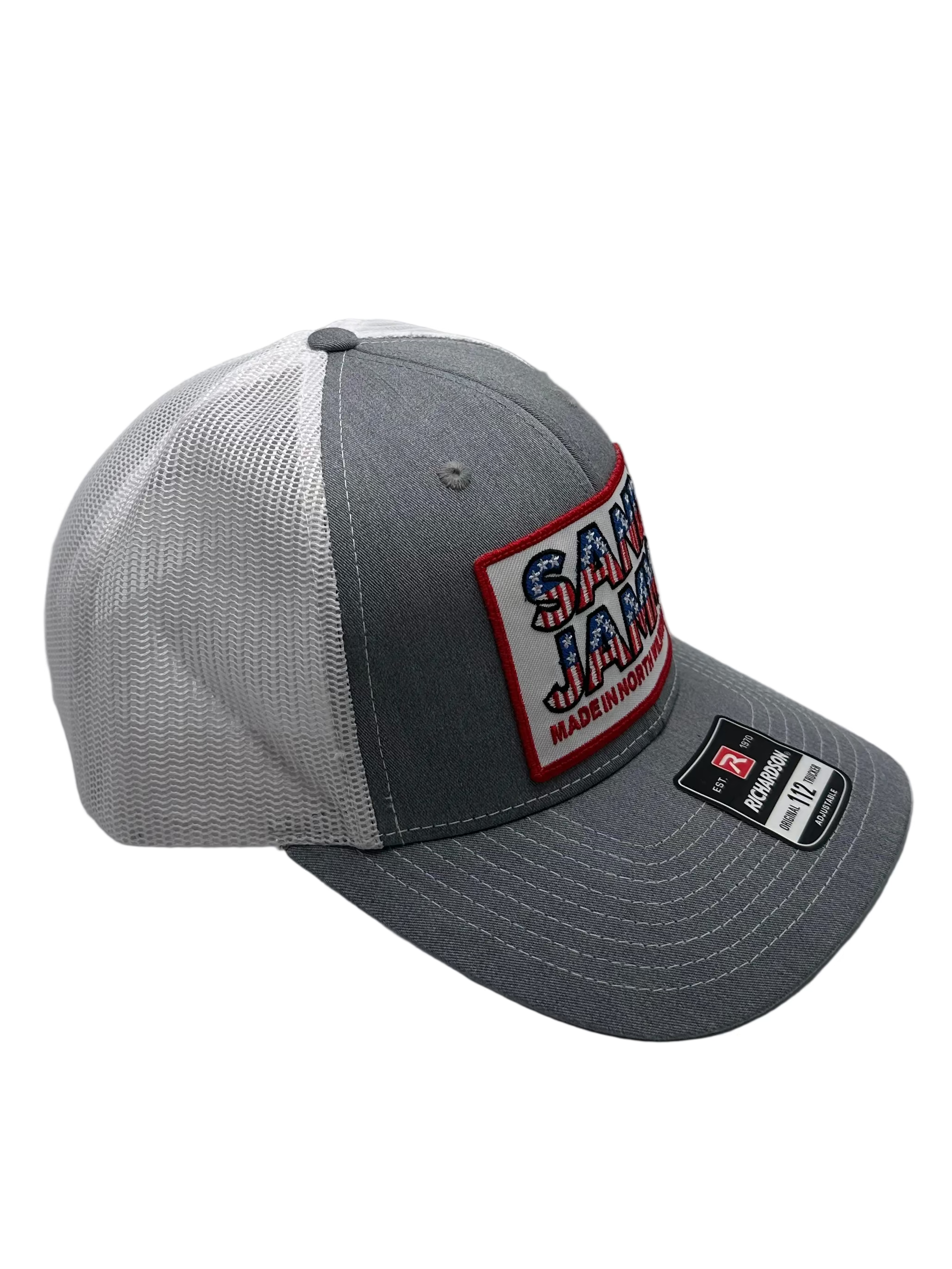 SJ PATRIOT-HTR GREY/WHT