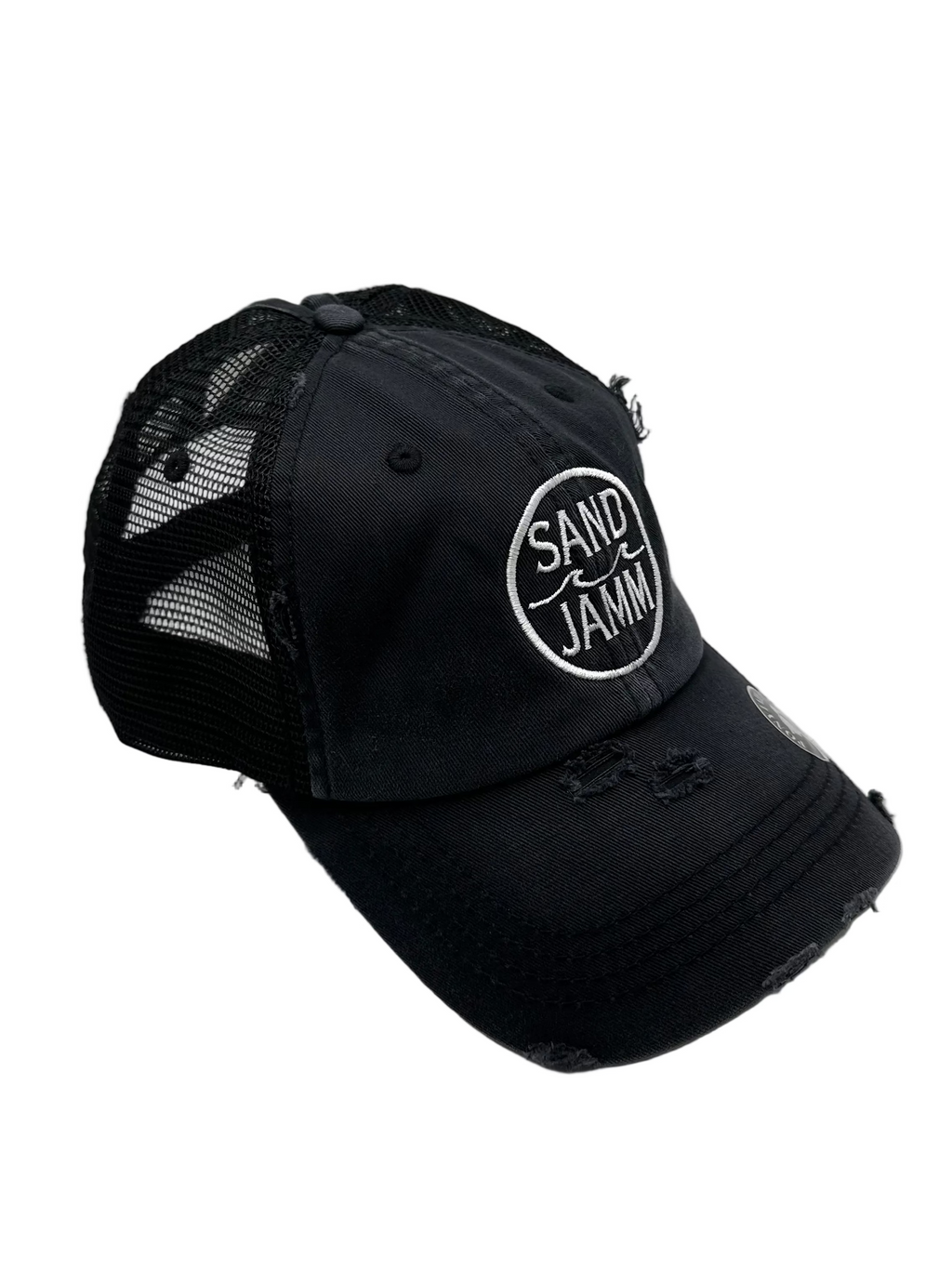 SJ MESH PONY-BLACK