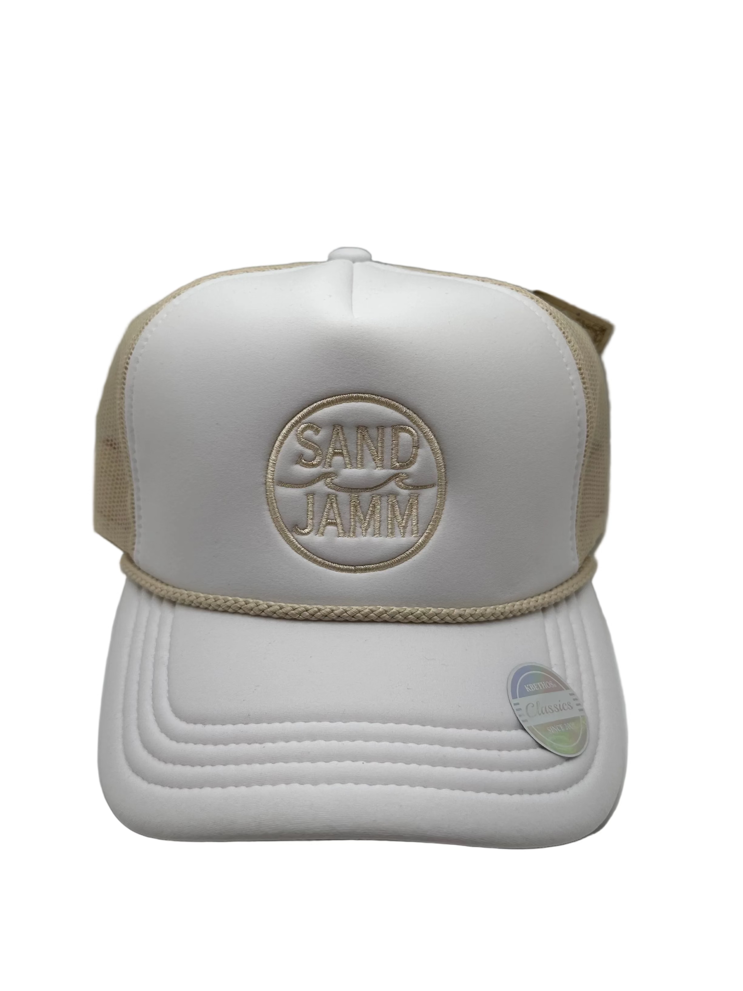 SJ TRUCKER-WHITE/STN