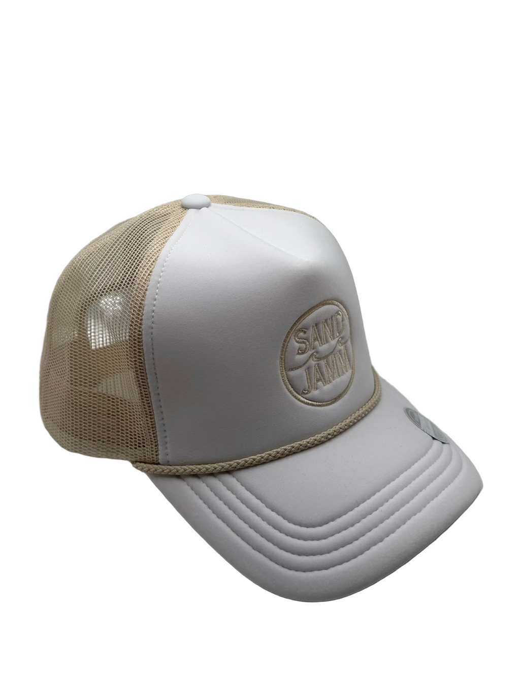 SJ TRUCKER-WHITE/STN