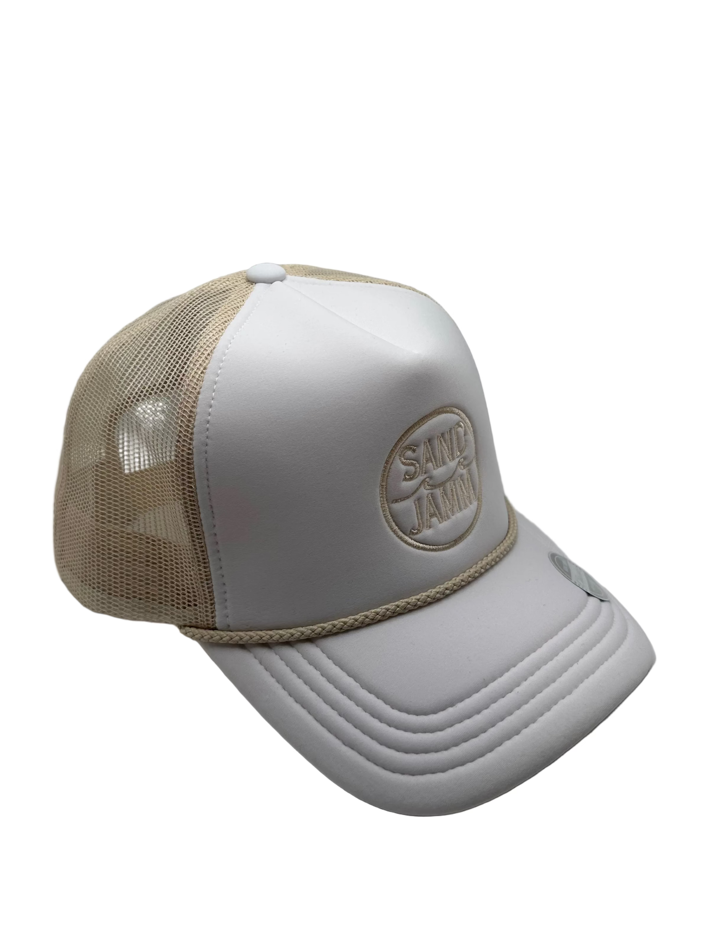 SJ TRUCKER-WHITE/STN