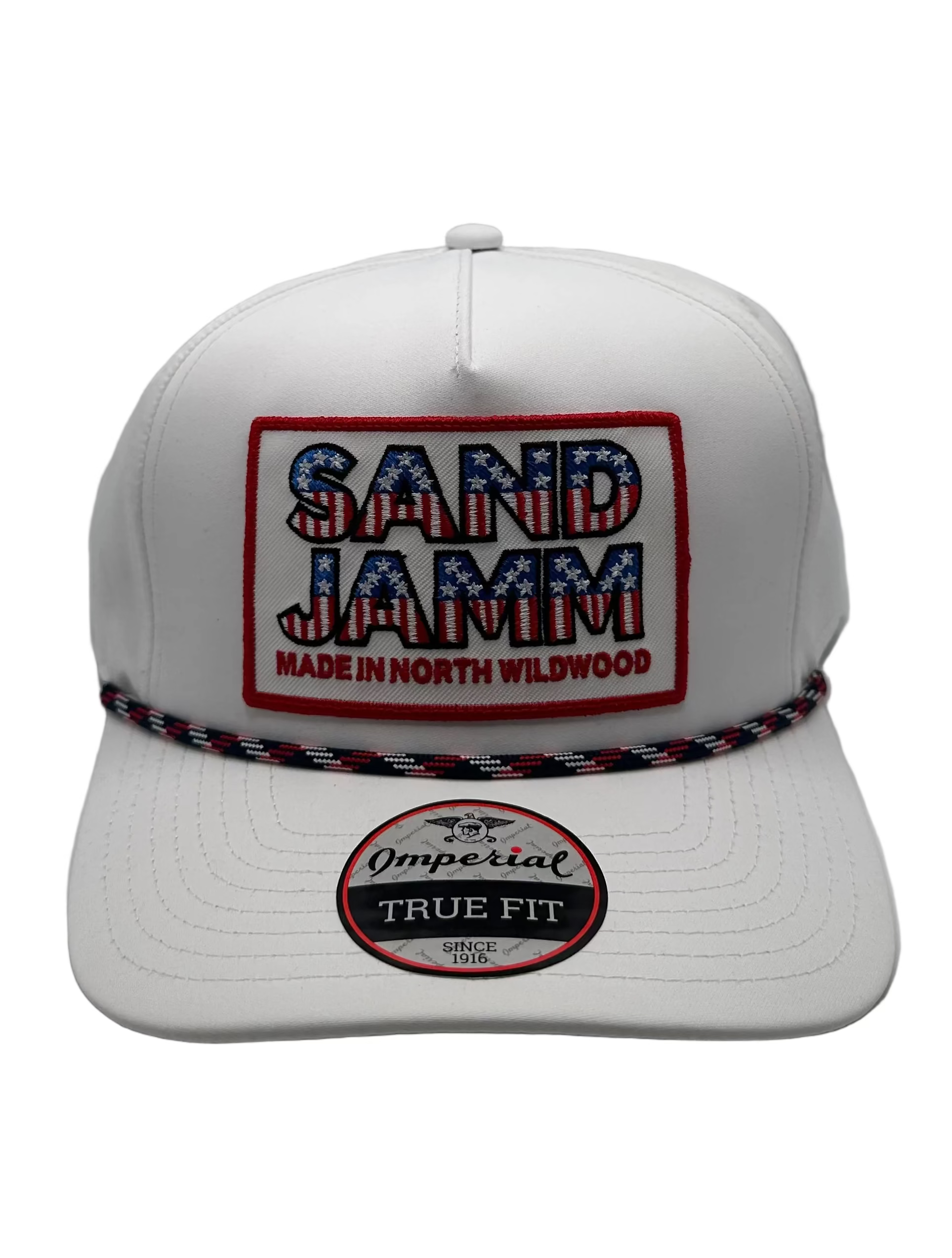 SJ PATRIOT-WHITE/NAVY-RED