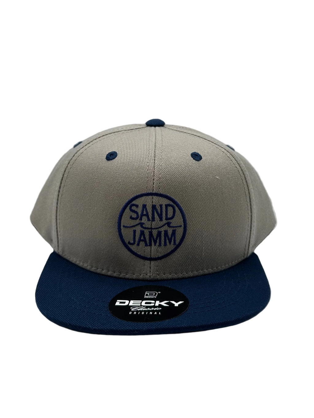 KIDS HAT-GREY/NAVY