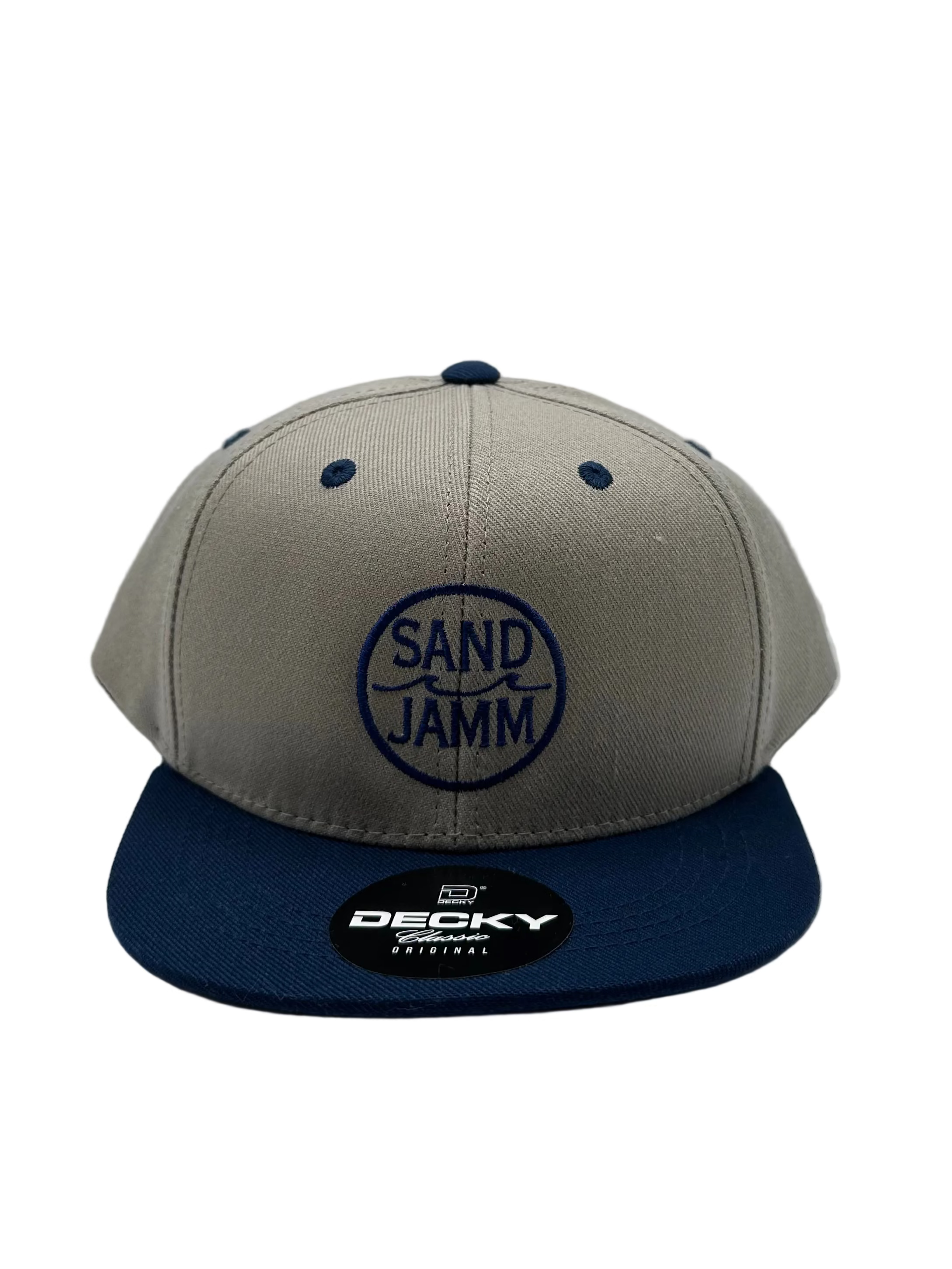 KIDS HAT-GREY/NAVY
