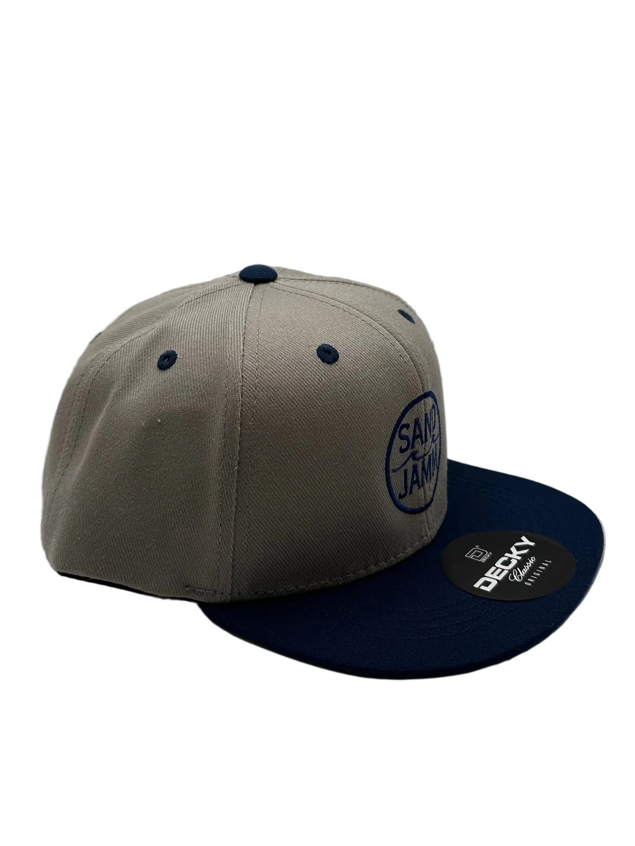 KIDS HAT-GREY/NAVY