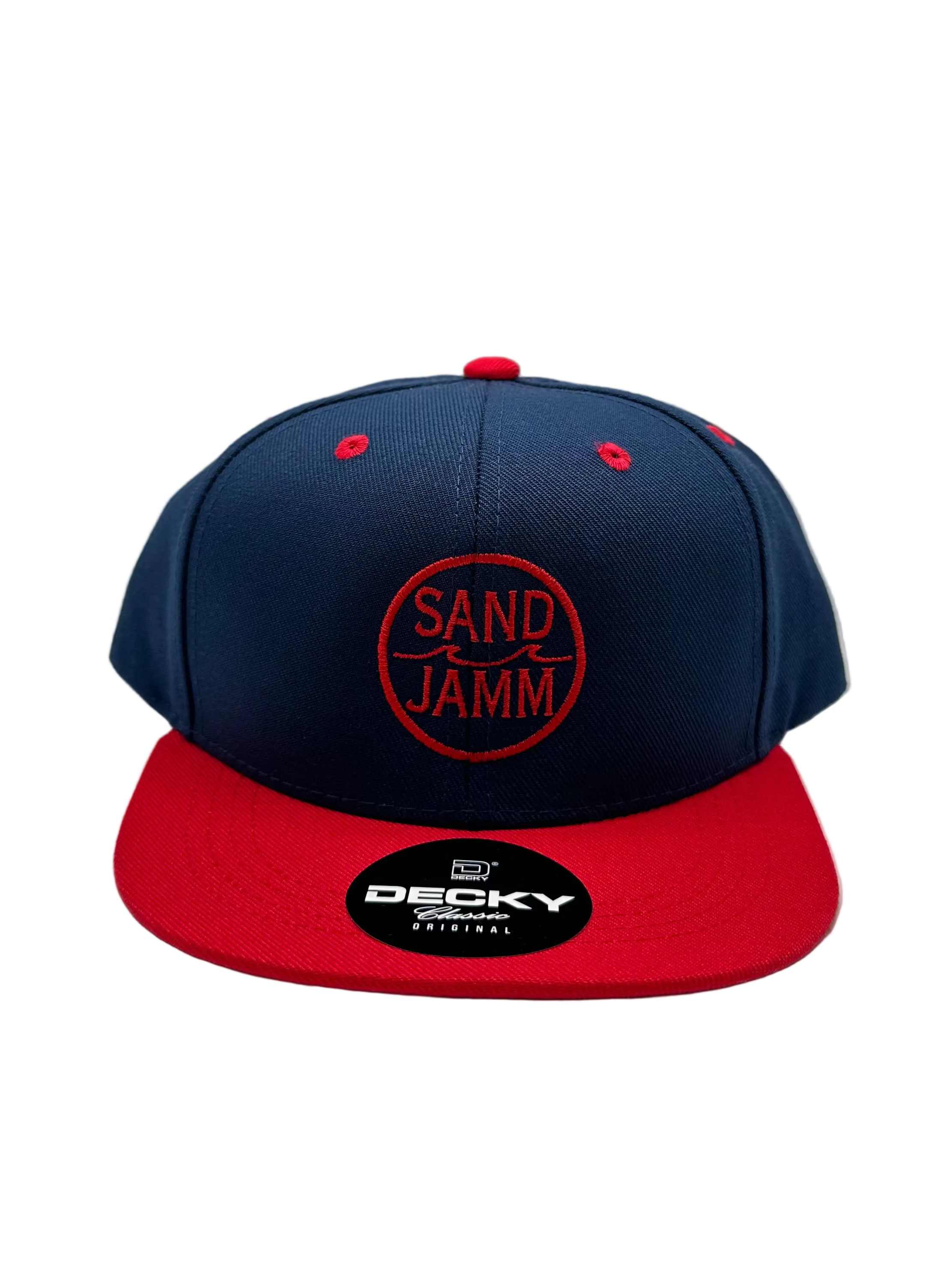 KIDS HAT-NAVY/RED