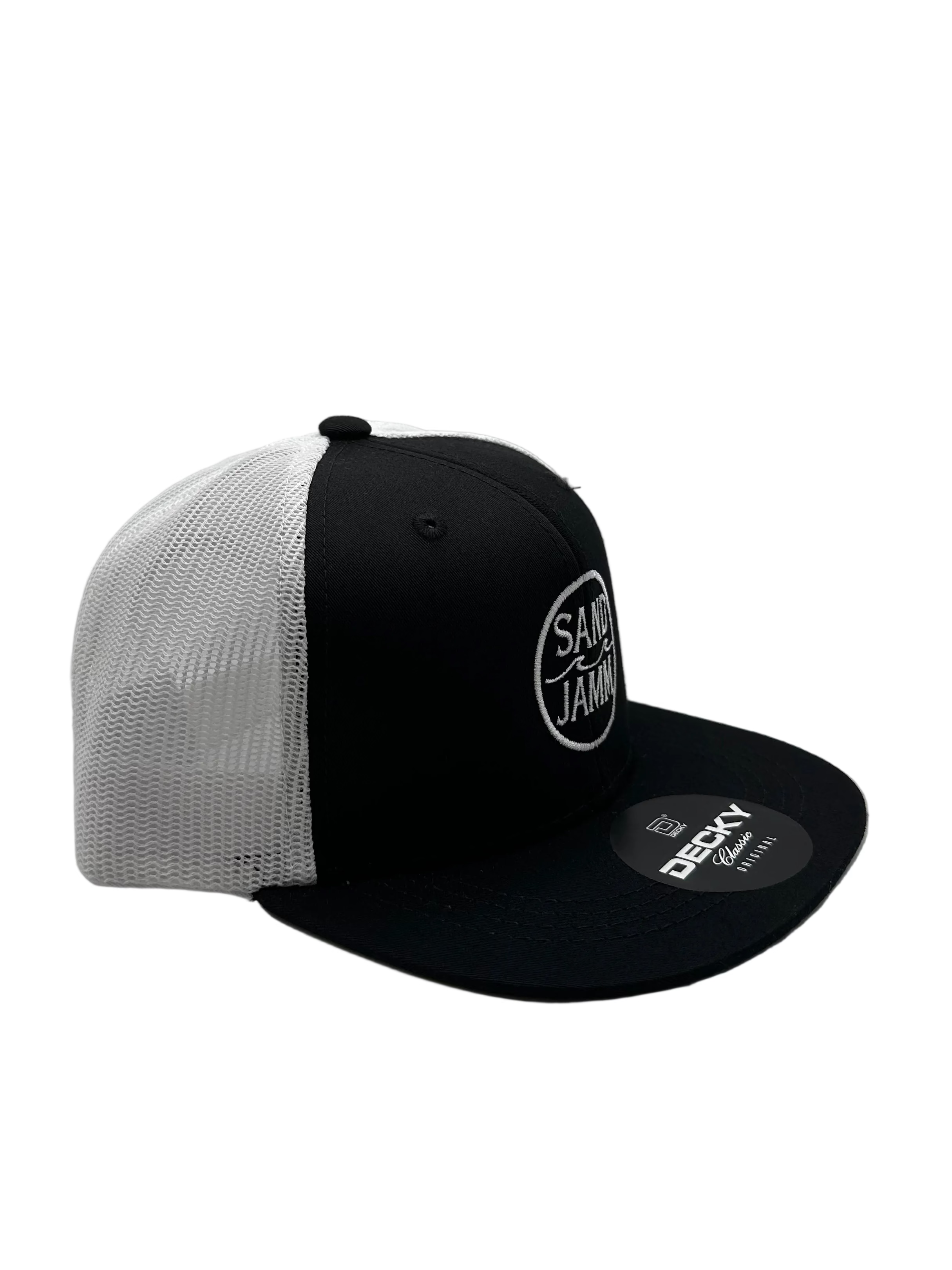 KIDS HAT-BLACK/WHITE