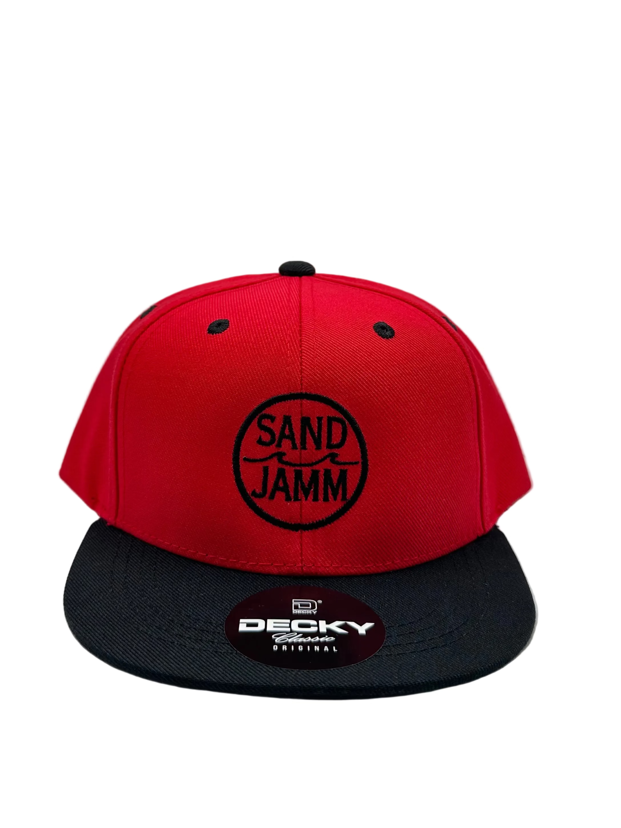KIDS HAT-RED/BLACK