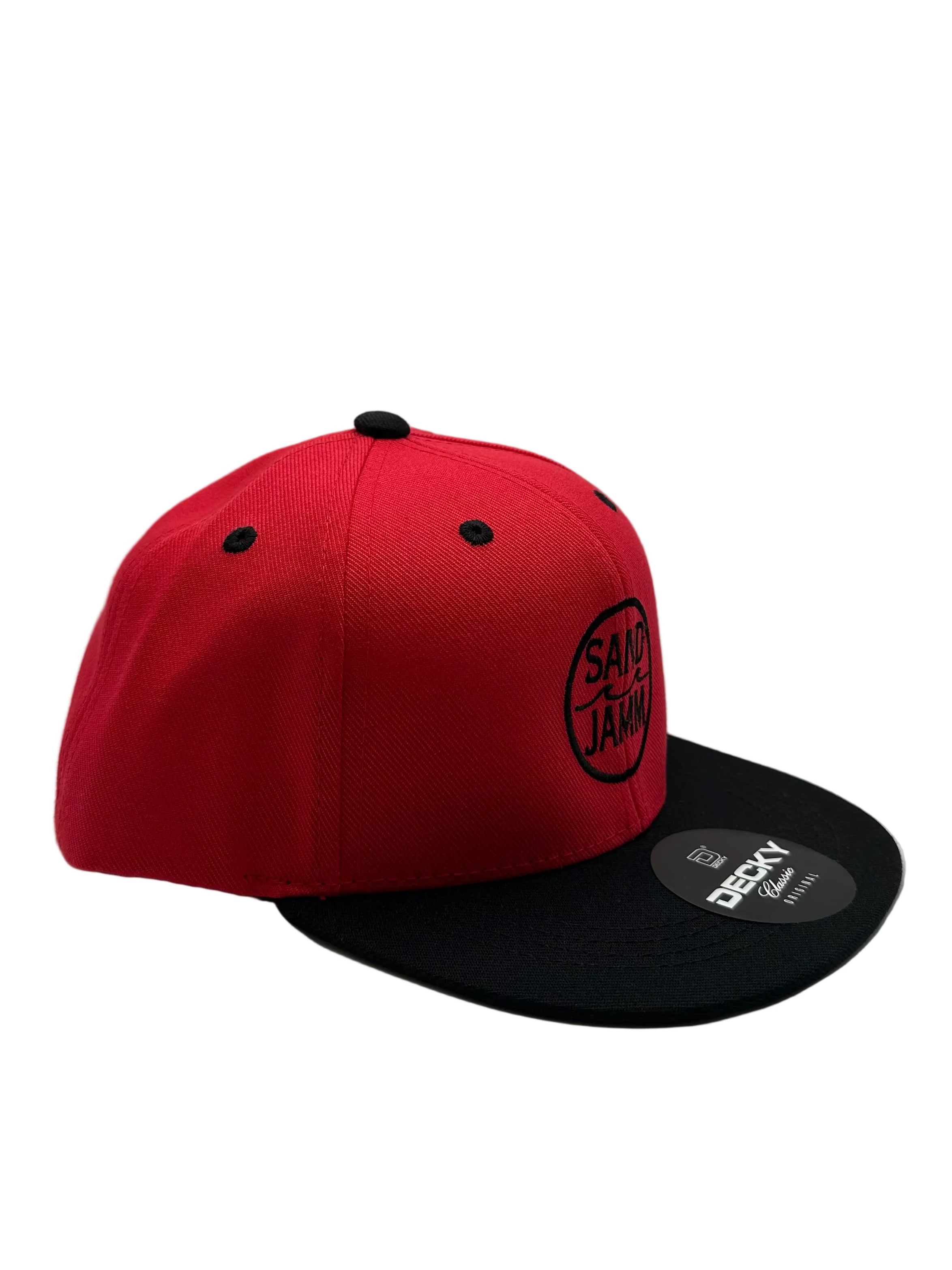 KIDS HAT-RED/BLACK